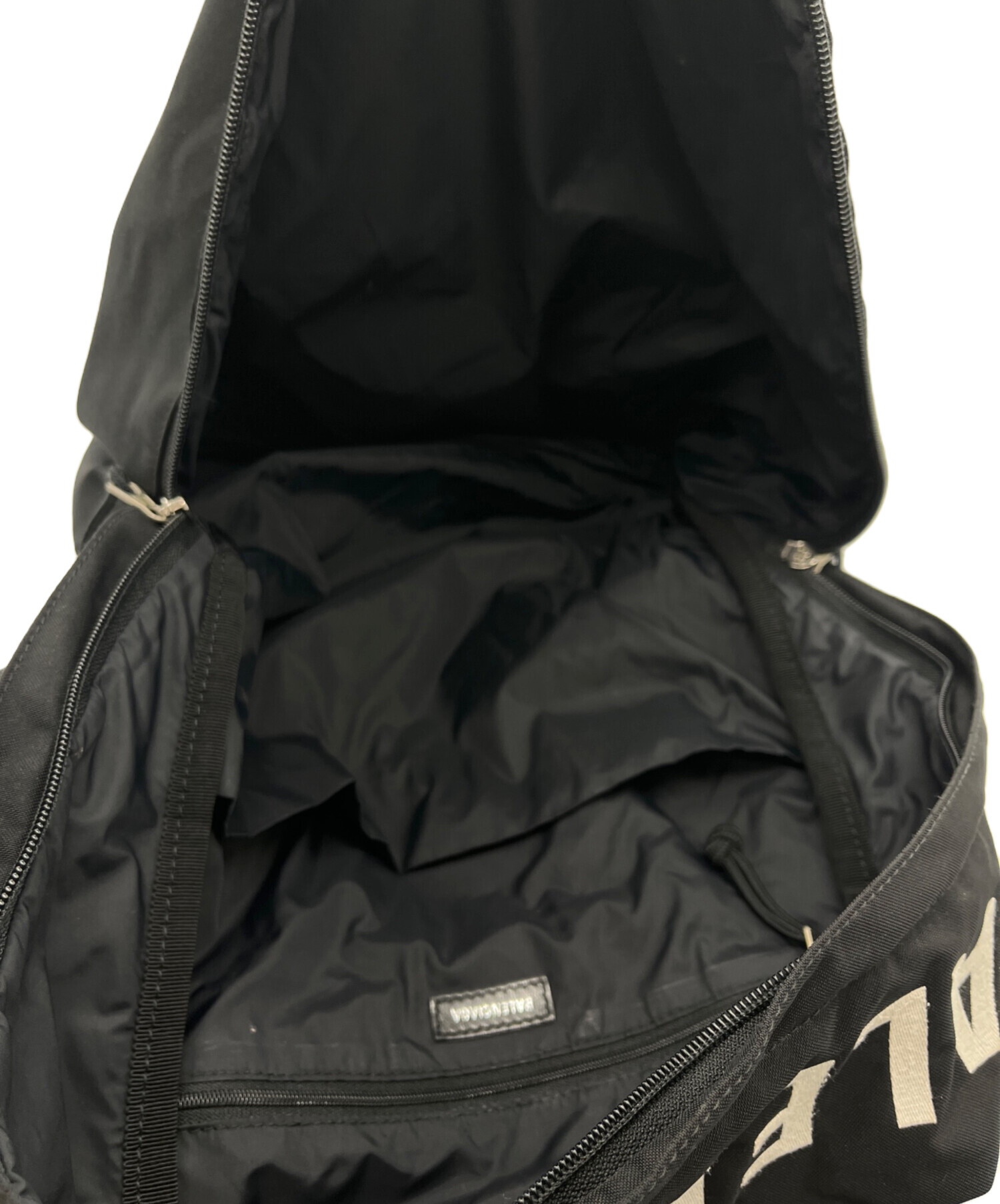 中古・古着通販】BALENCIAGA (バレンシアガ) ロゴプリントリュック