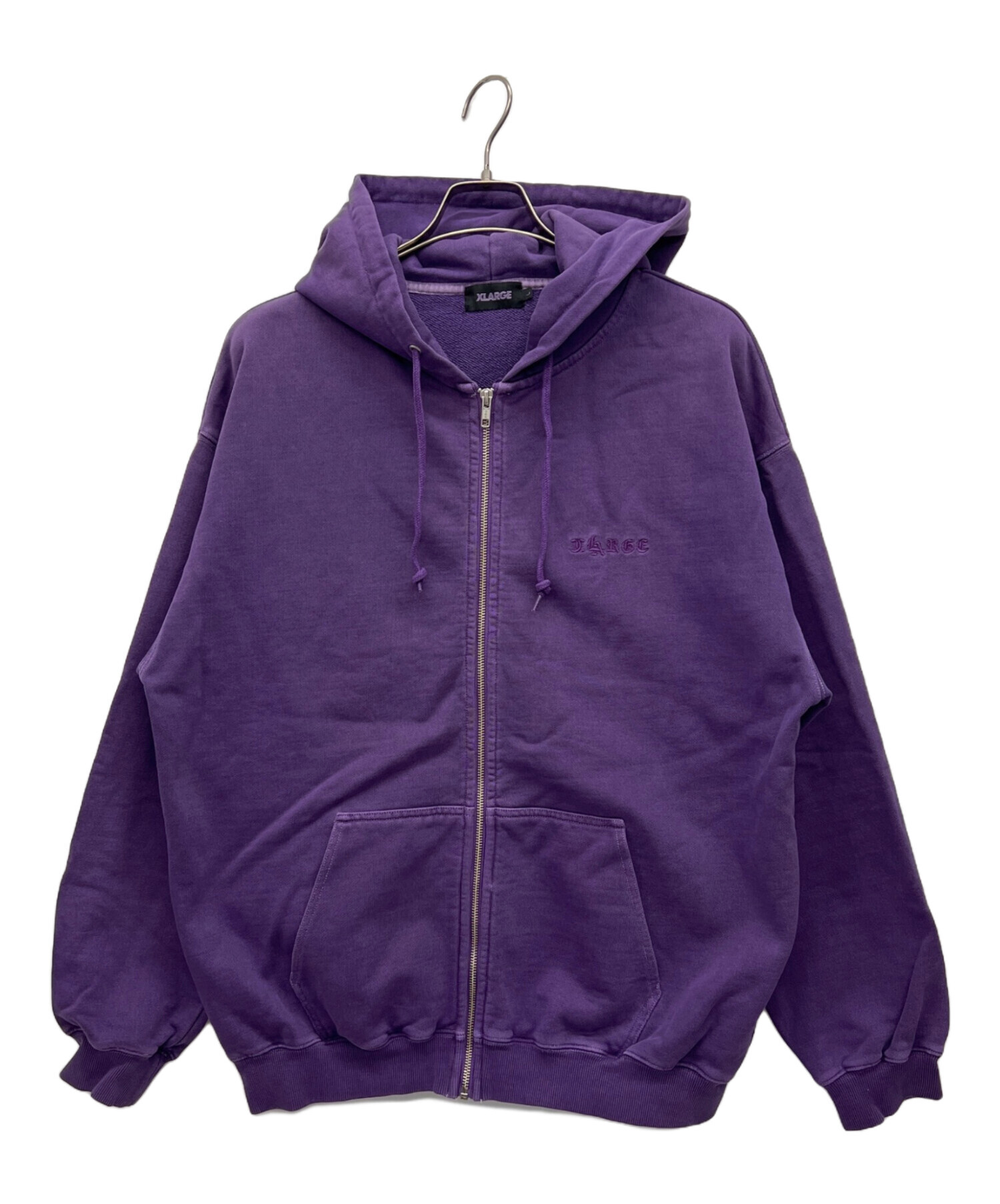 中古・古着通販】X-LARGE (エクストララージ) ジップパーカー パープル