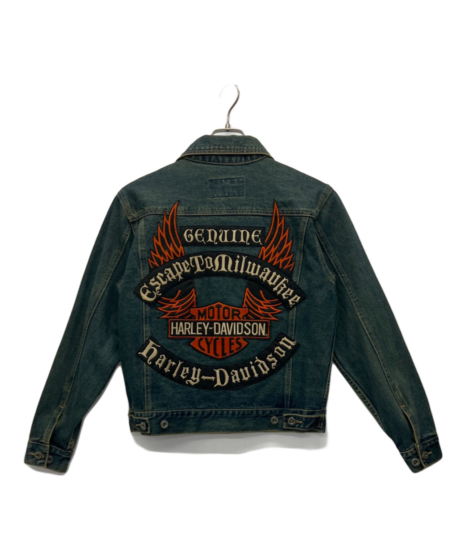 HARLEY-DAVIDSON デニムジャケット 古着 中古・古着通販】HARLEY-DAVIDSON (ハーレーダビッドソン) デニム