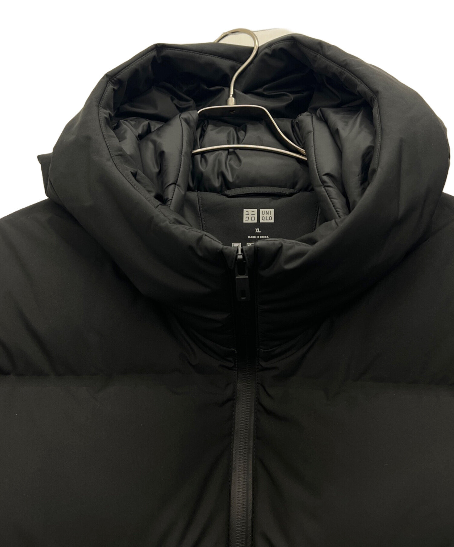 中古・古着通販】UNIQLO (ユニクロ) ダウンジャケット ブラック サイズ 