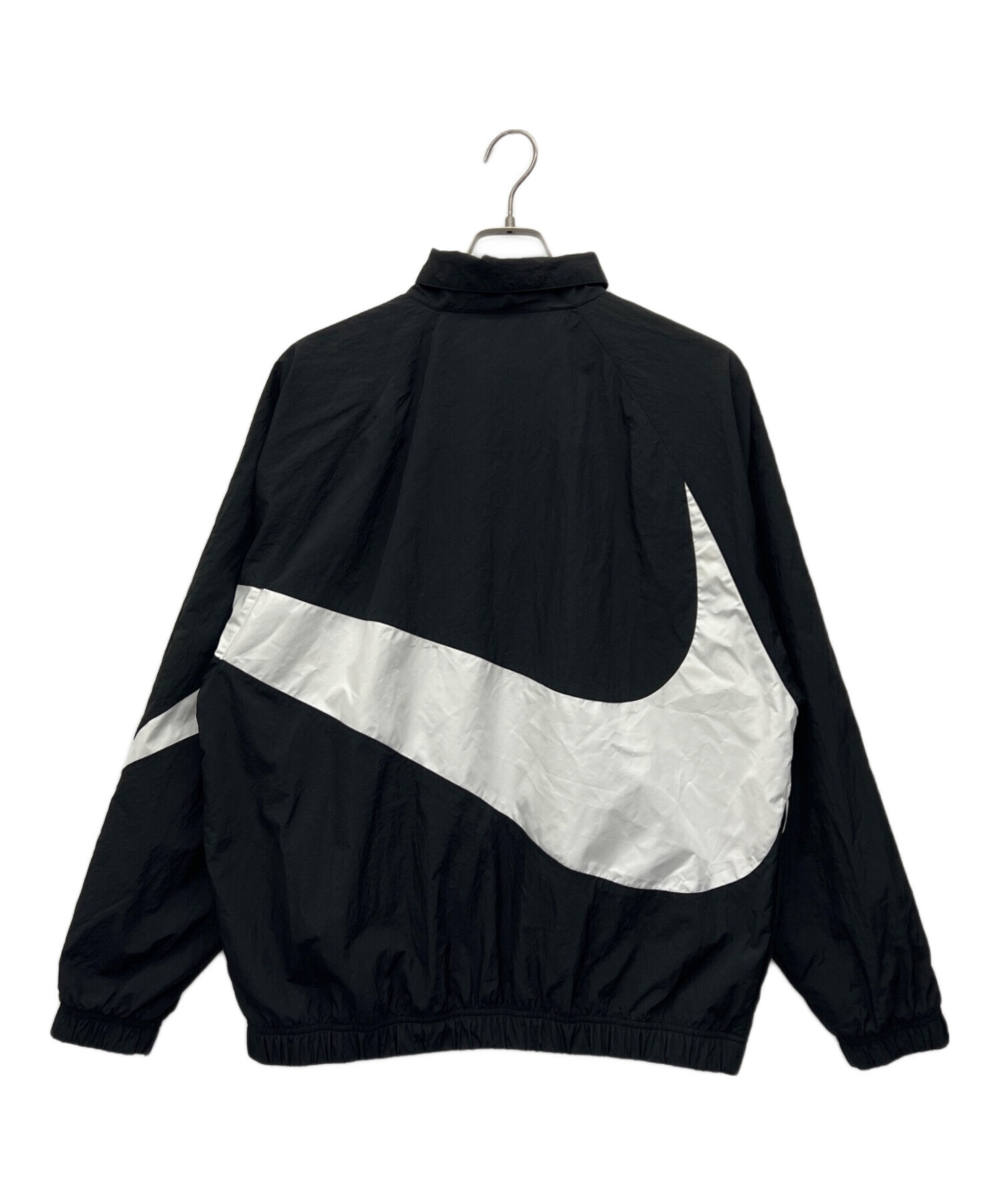 中古・古着通販】NIKE (ナイキ) ナイロンジャケット ブラック サイズ:L