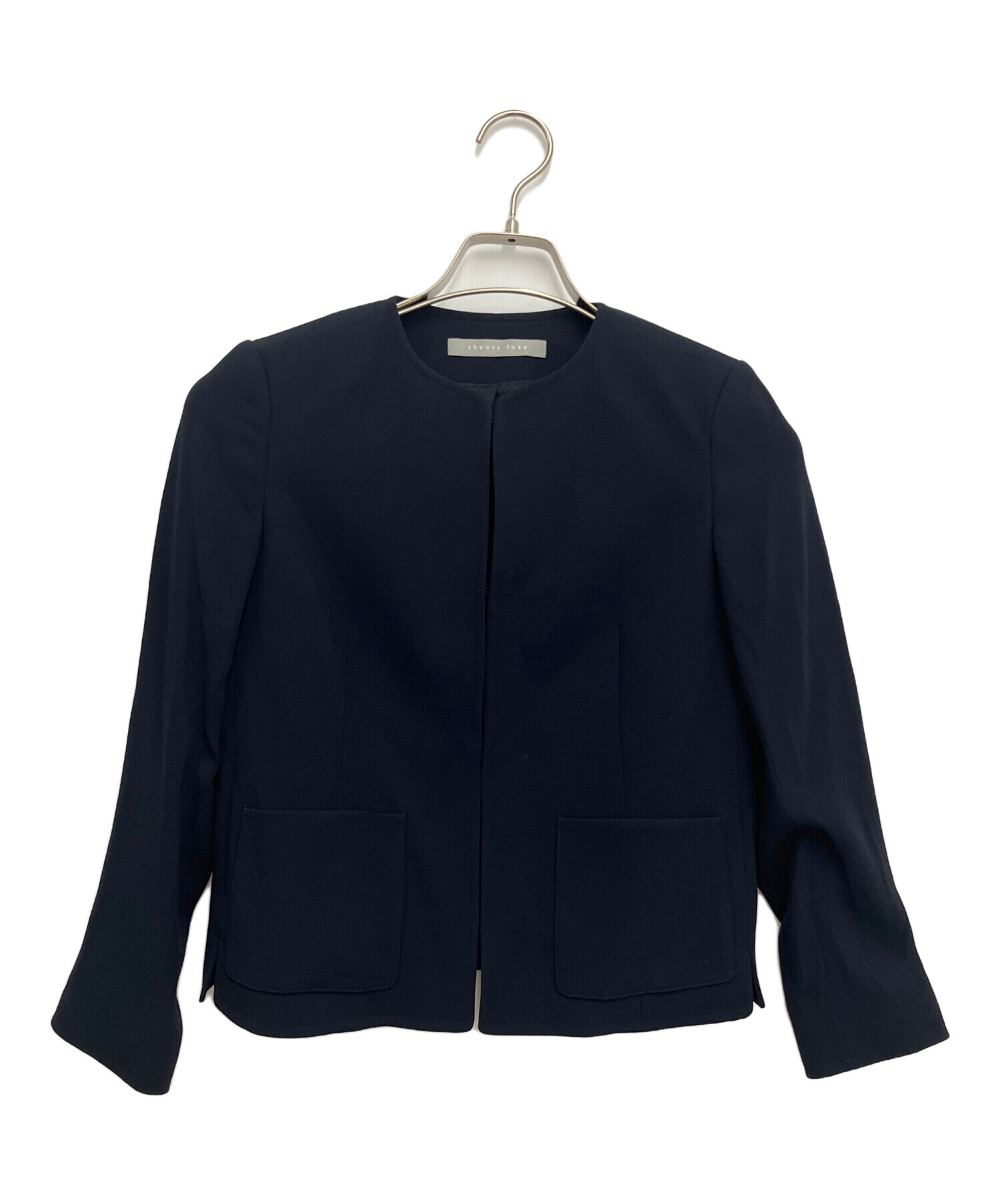 中古・古着通販】theory luxe (セオリーリュクス) ノーカラー