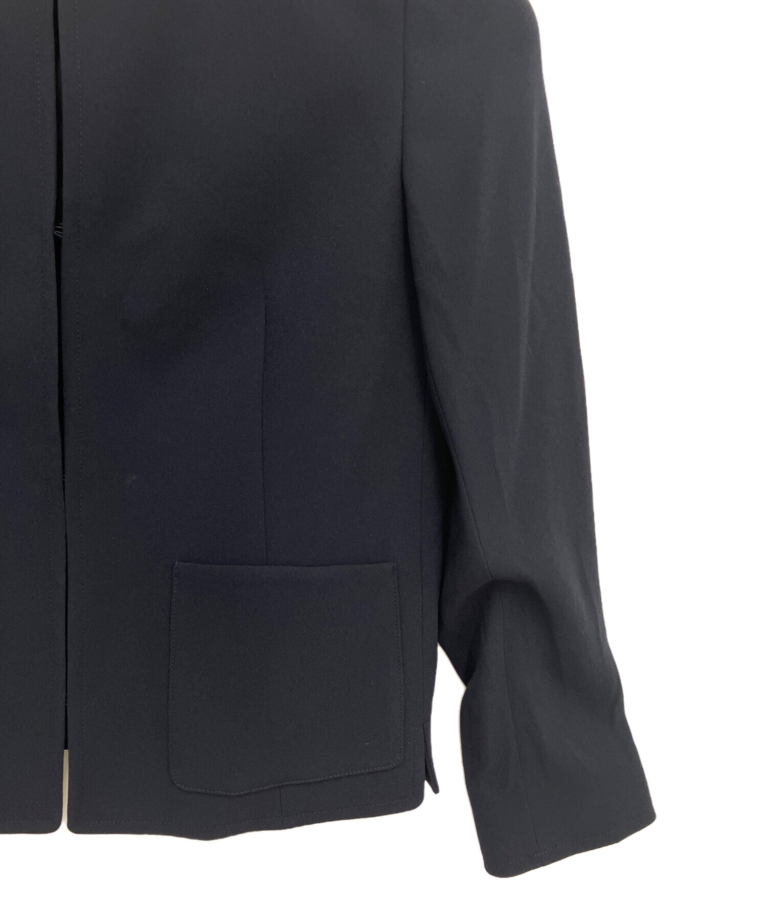 中古・古着通販】theory luxe (セオリーリュクス) ノーカラー