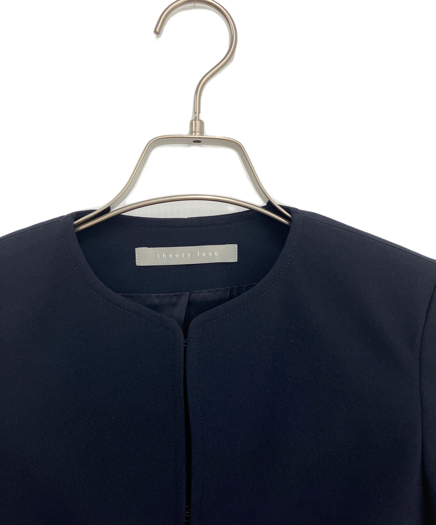 中古・古着通販】theory luxe (セオリーリュクス) ノーカラー