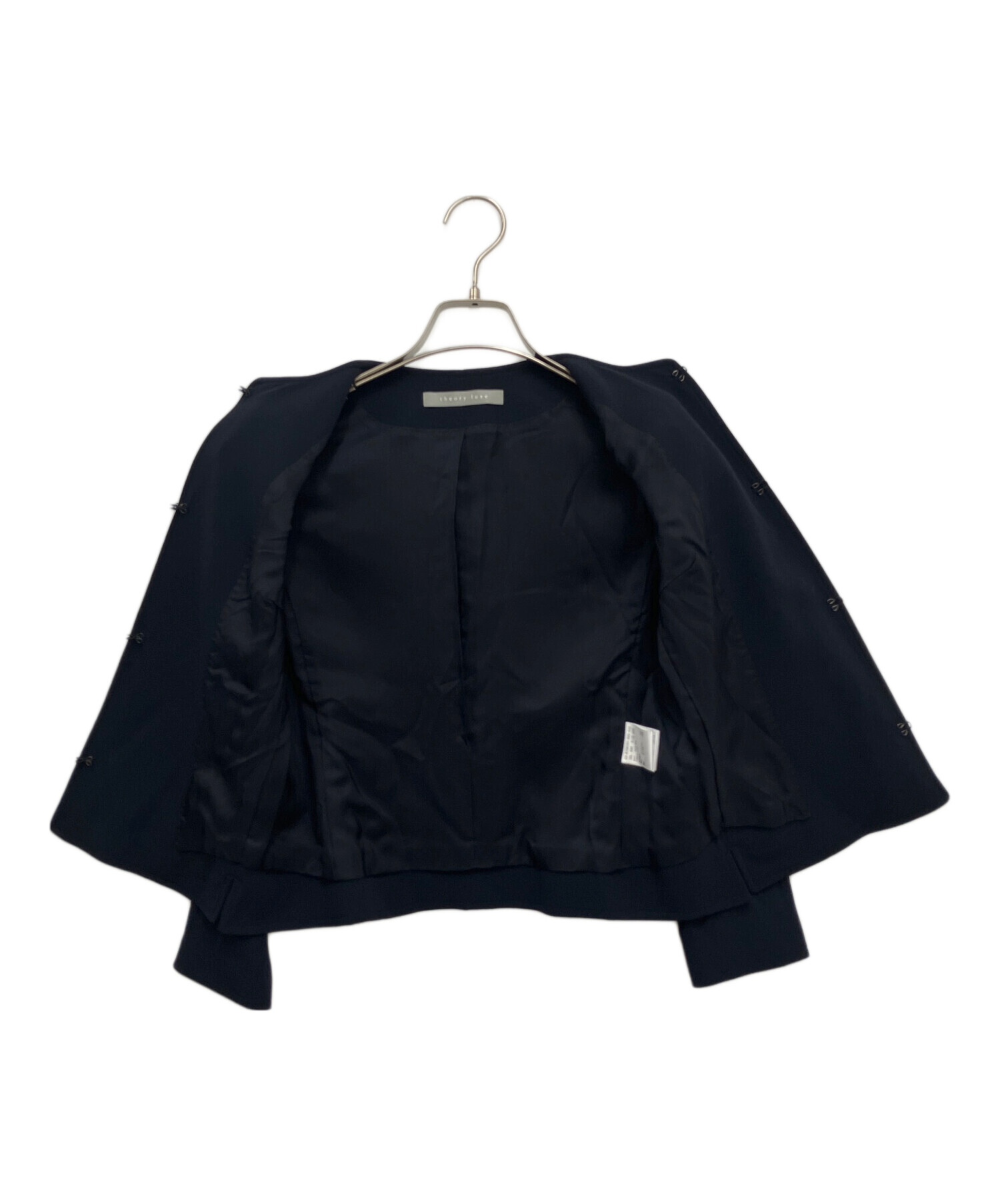 中古・古着通販】theory luxe (セオリーリュクス) ノーカラー