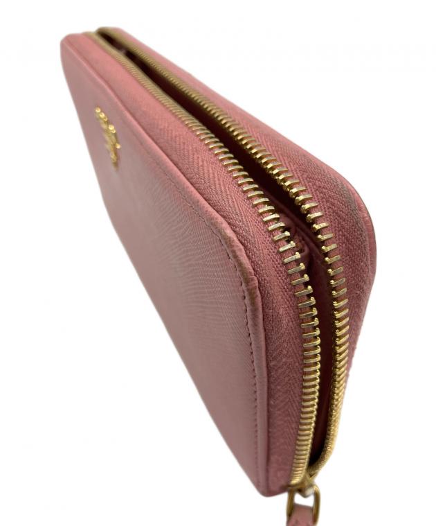 中古・古着通販】PRADA (プラダ) ラウンドファスナー長財布