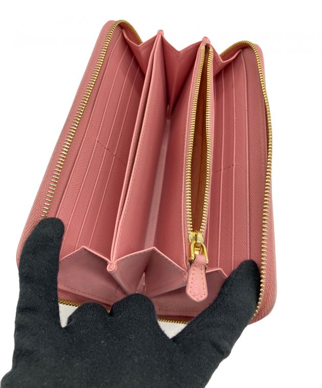 中古・古着通販】PRADA (プラダ) ラウンドファスナー長財布