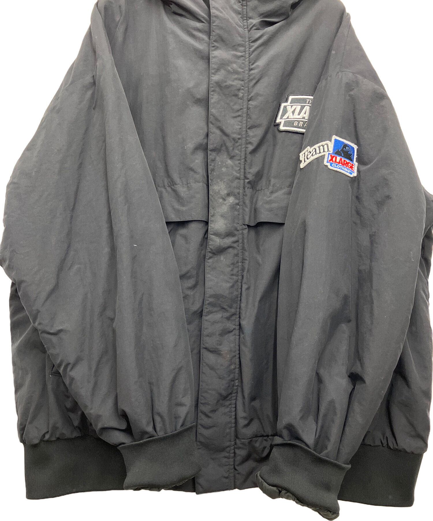 【中古】ブルゾン　メンズ（XL） 中古・古着通販】X-LARGE (エクストララージ) ブルゾン ブラック
