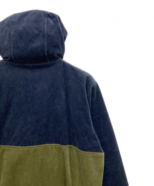 ナノユニバース×チャンピオン アノラック ボア ジャケット ネイビー 中古・古着通販】Champion (チャンピオン) アノラックパーカー