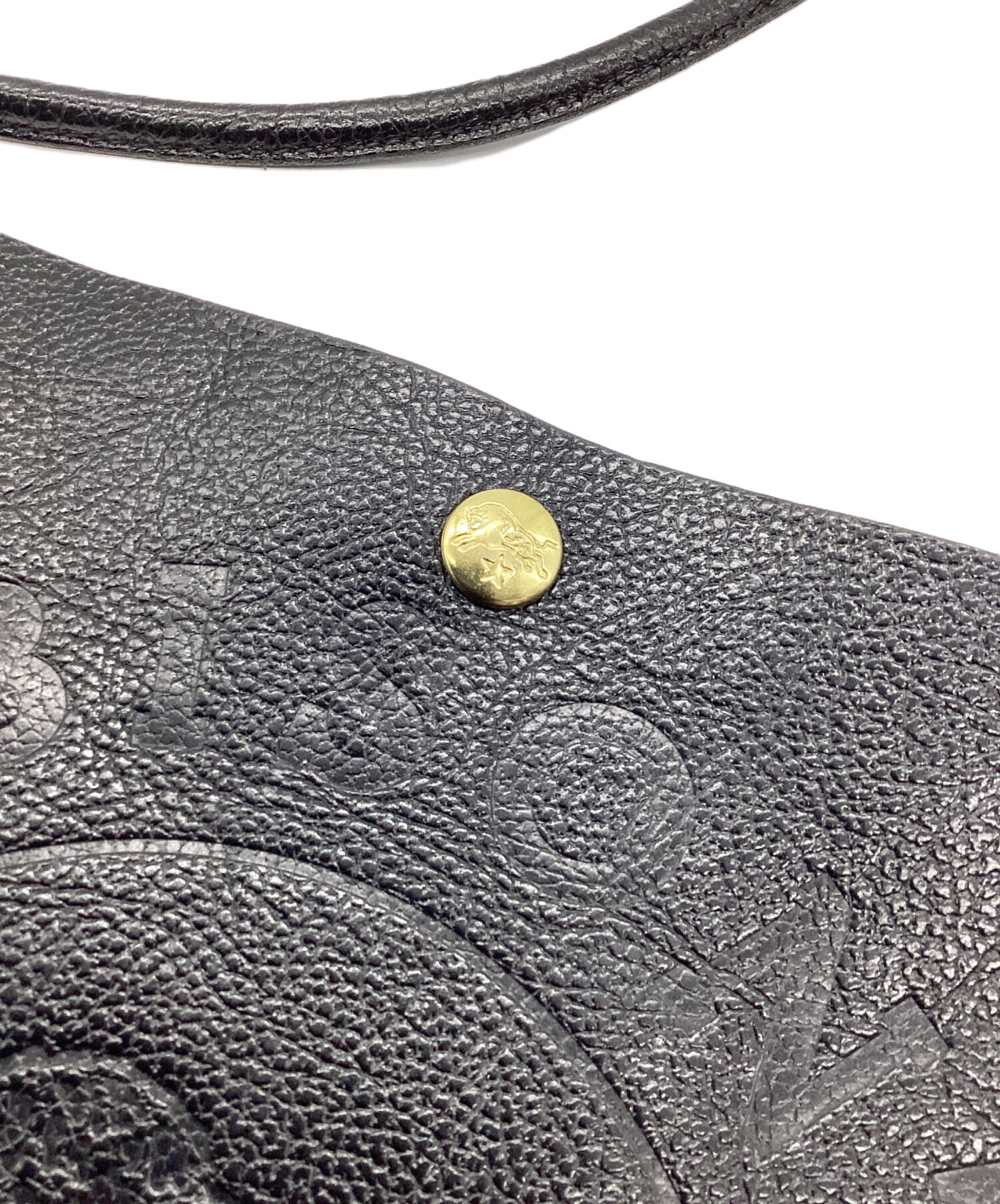 中古・古着通販】IL BISONTE (イル ビゾンテ) ビッグロゴレザー 
