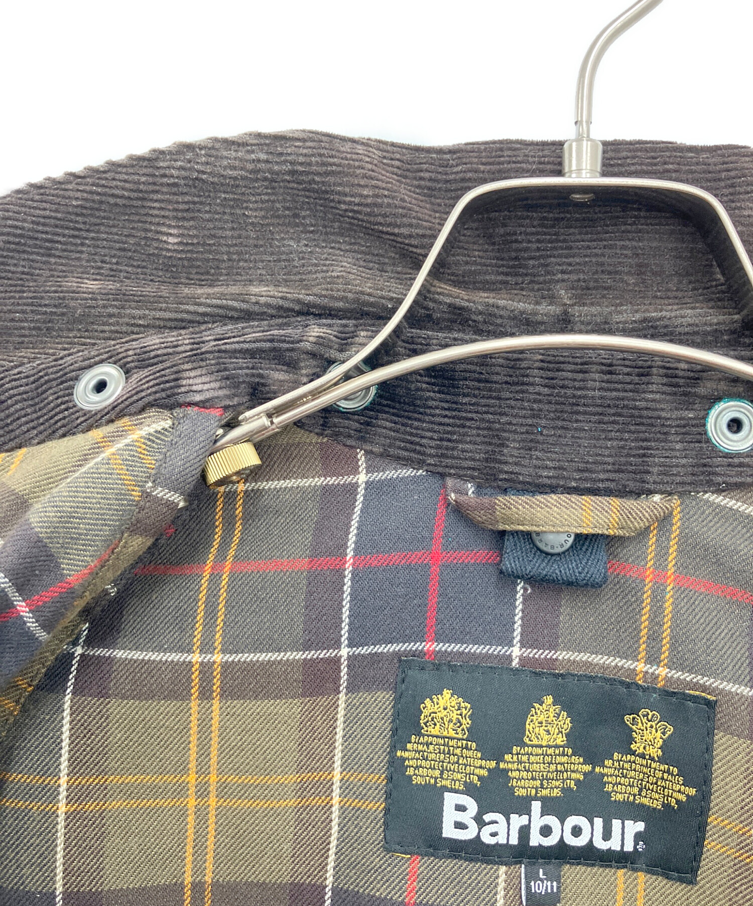 中古・古着通販】Barbour (バブアー) BEDALE オリーブ サイズ:L