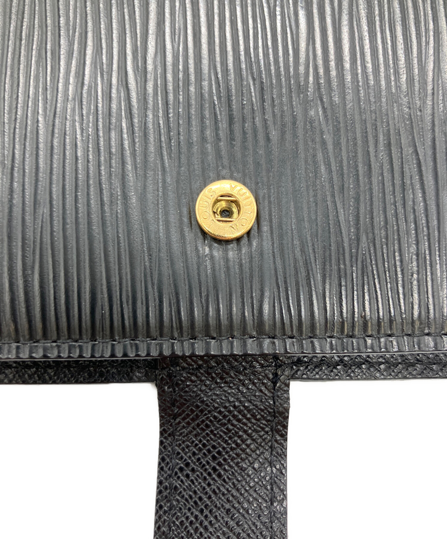 中古・古着通販】LOUIS VUITTON (ルイ ヴィトン) 手帳カバー ブラック