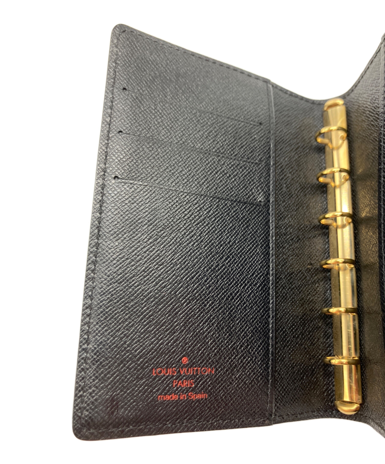 中古・古着通販】LOUIS VUITTON (ルイ ヴィトン) 手帳カバー ブラック