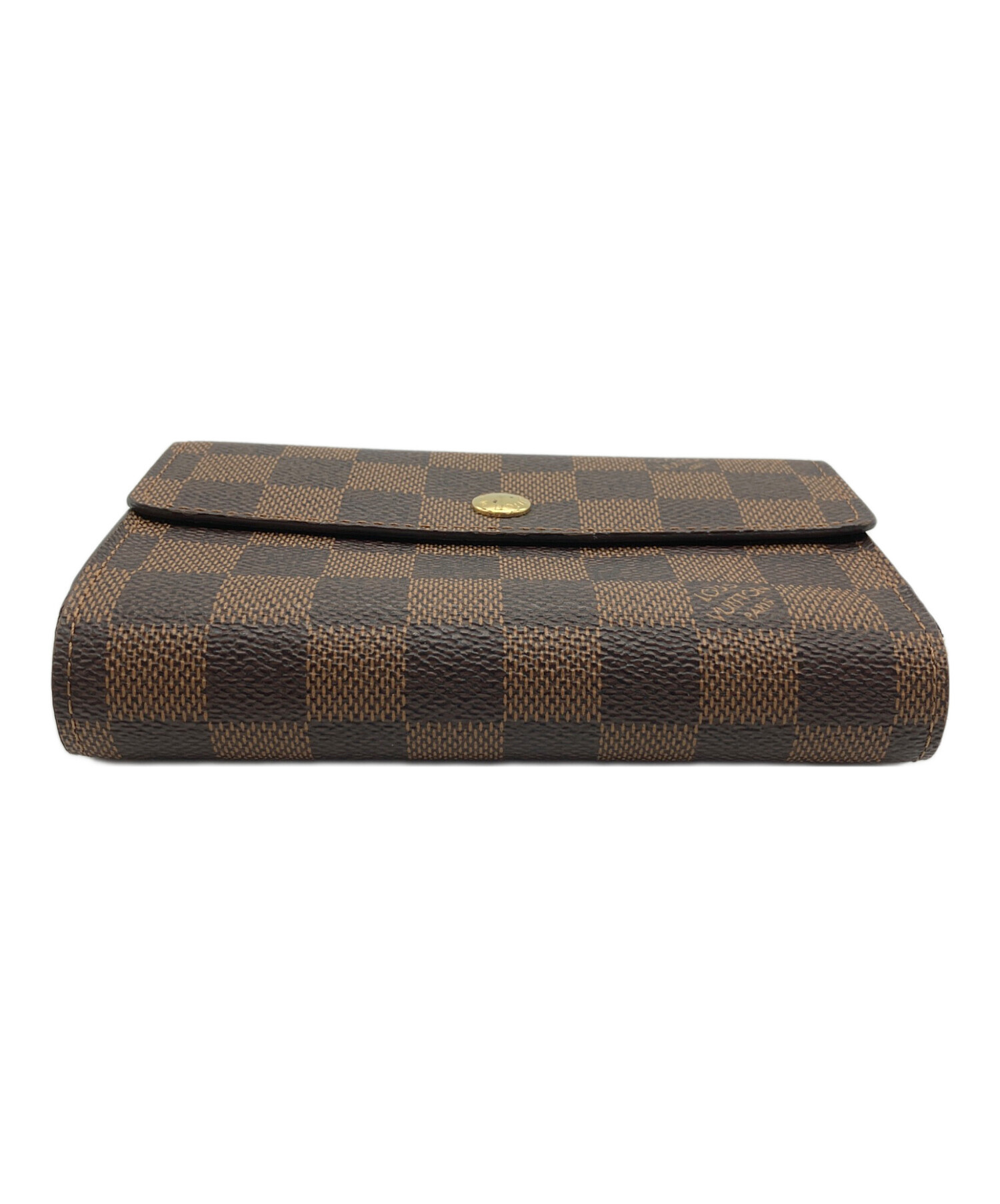 お値下げ　希少ルイヴィトン財布 ポルトフォイユアレクサンドラブラウンN63067 中古・古着通販】LOUIS VUITTON (ルイ ヴィトン) 3つ折り財布 ダミエ