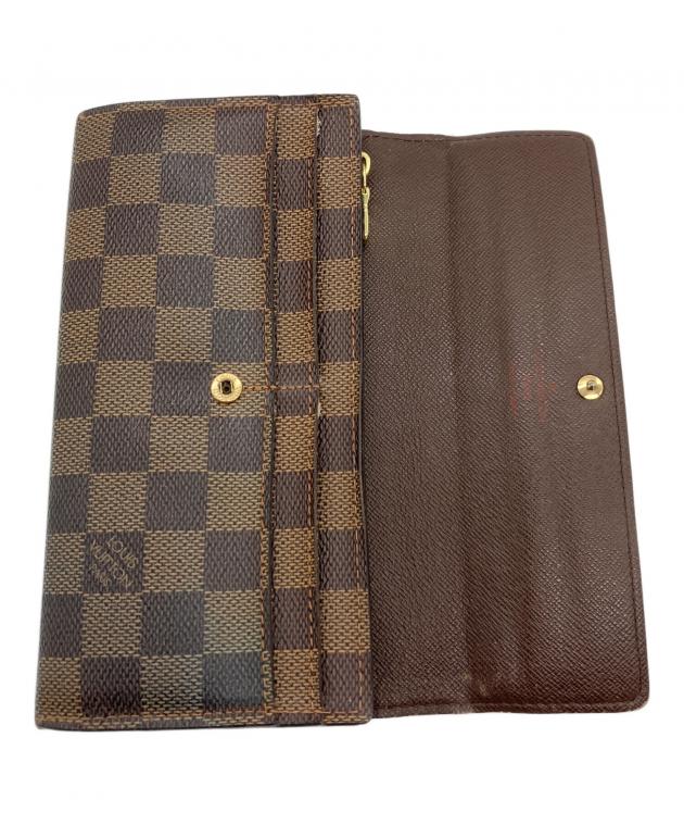 中古・古着通販】LOUIS VUITTON (ルイ ヴィトン) 長財布 ダミエ