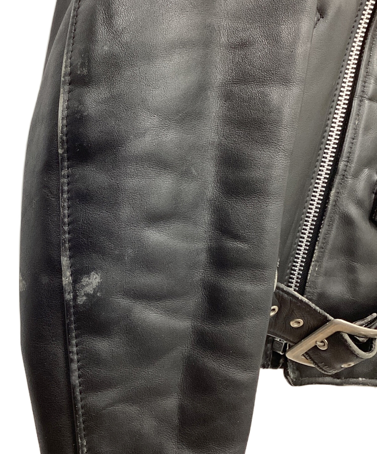 中古・古着通販】Schott (ショット) レザーライダースジャケット