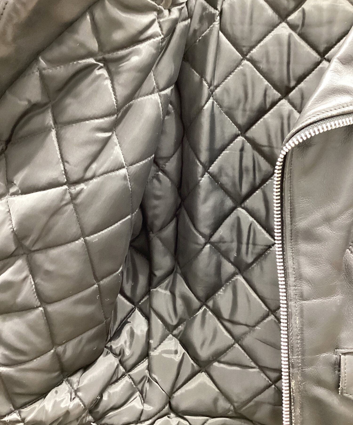 中古・古着通販】Schott (ショット) レザーライダースジャケット