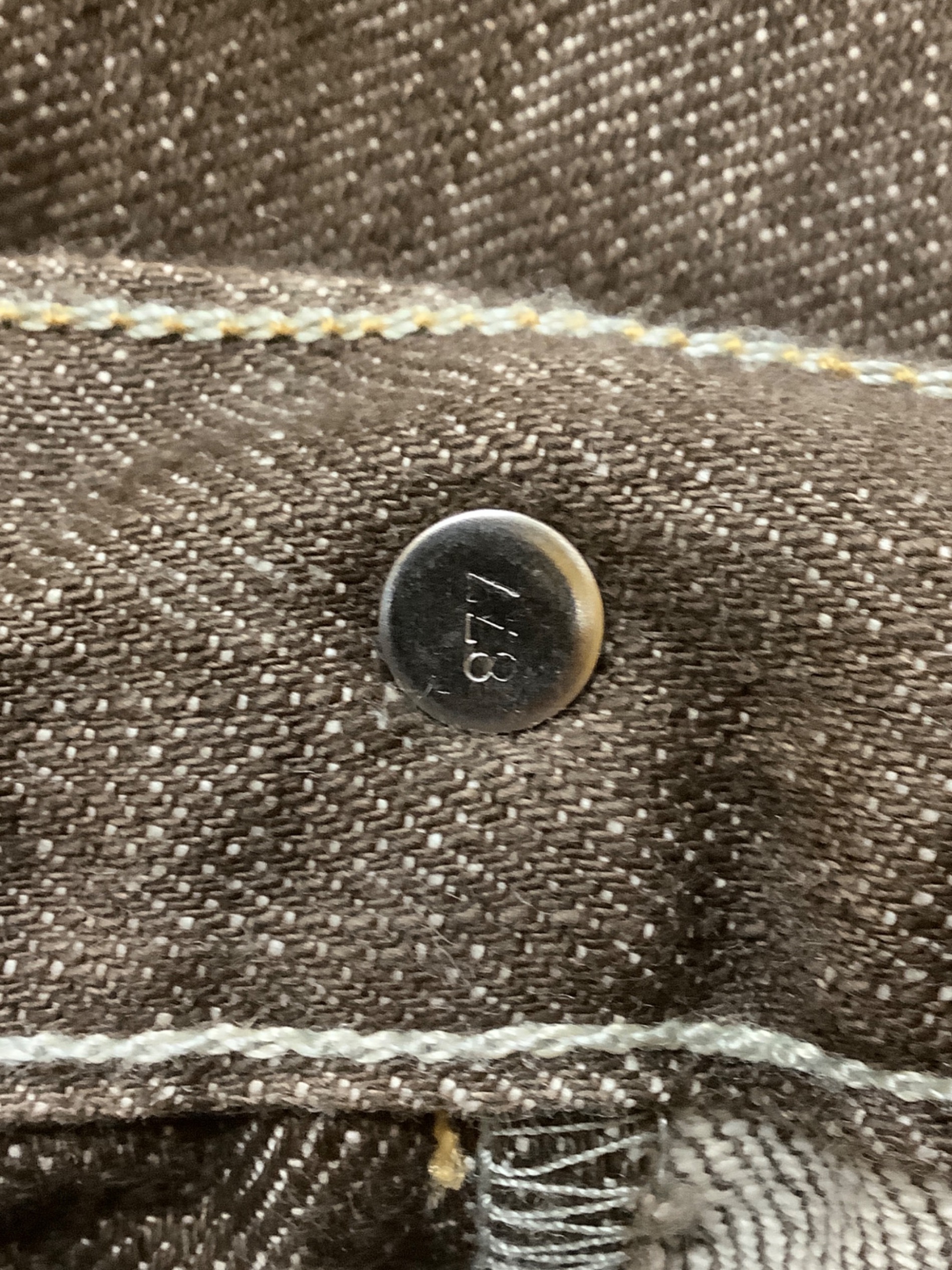 中古・古着通販】LEVI'S (リーバイス) 569デニムパンツ ブラウン