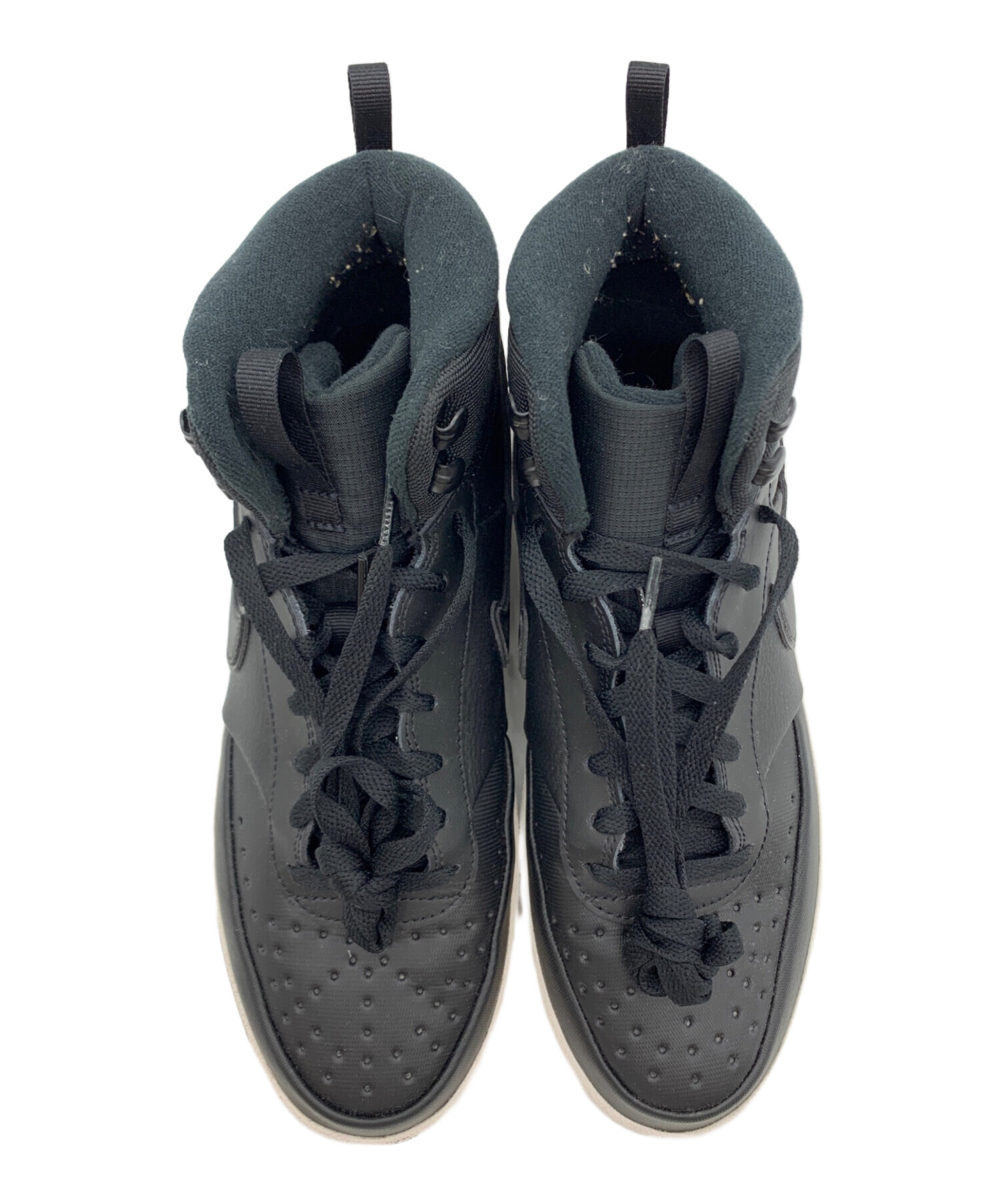 中古・古着通販】NIKE (ナイキ) COURT VISION MID WNTR ブラック 