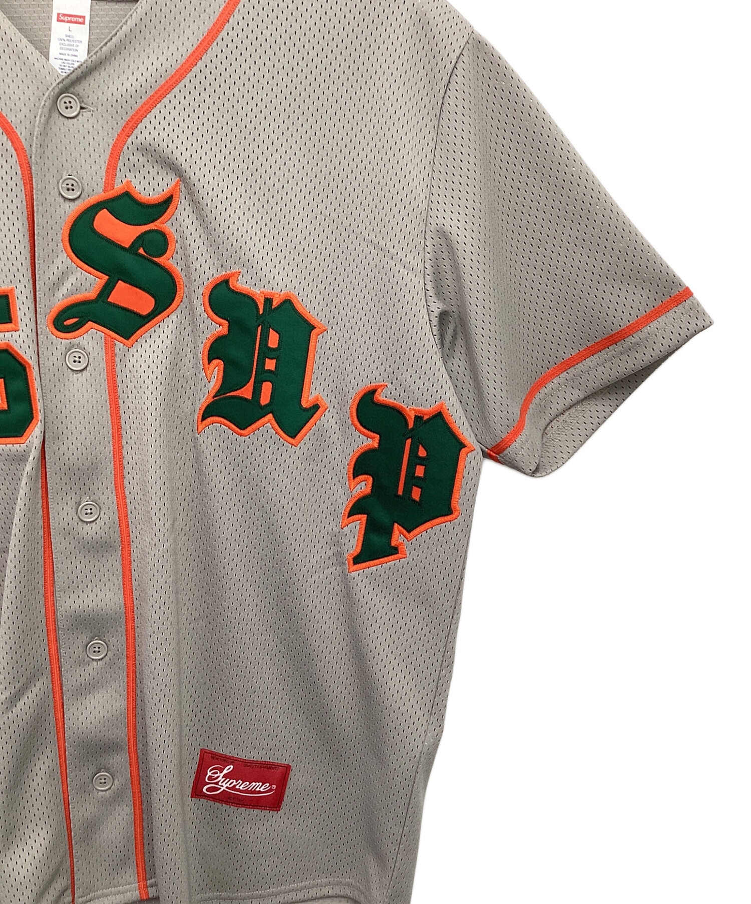 中古・古着通販】SUPREME (シュプリーム) Old English Baseball Jersey