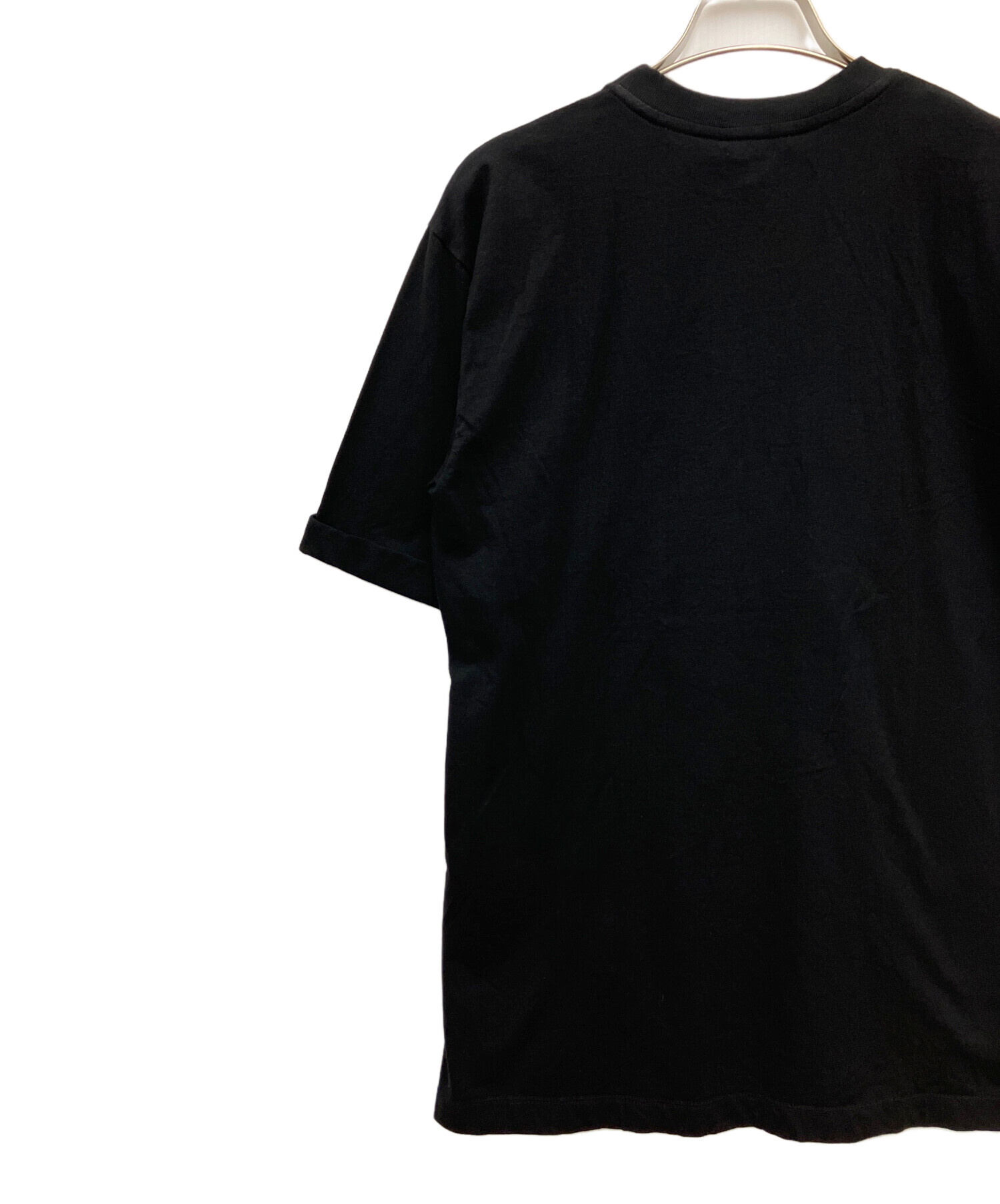 中古・古着通販】FENDI (フェンディ) カリグラフィーTシャツ ブラック