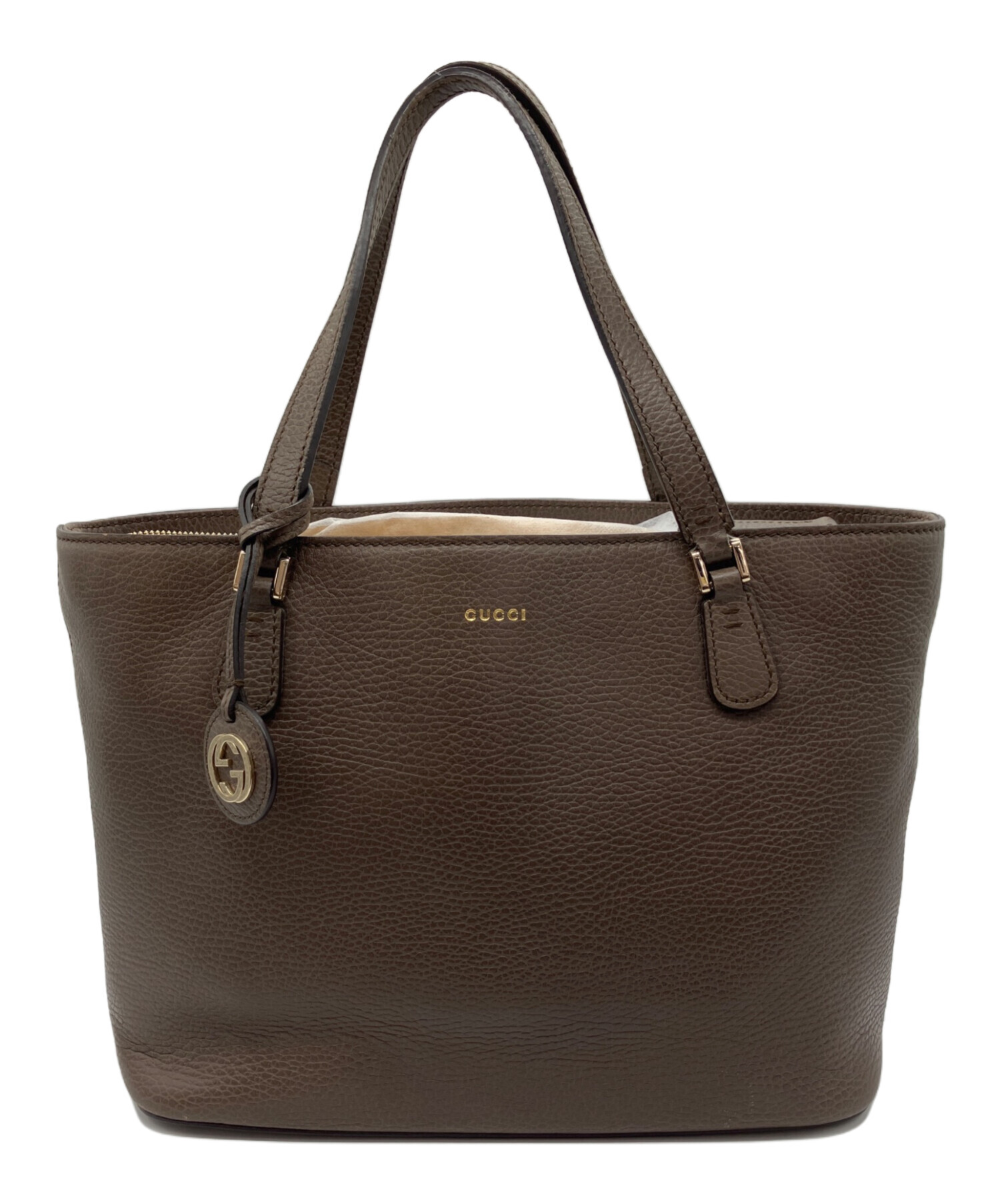 中古・古着通販】GUCCI (グッチ) トートバッグ ブラウン｜ブランド 