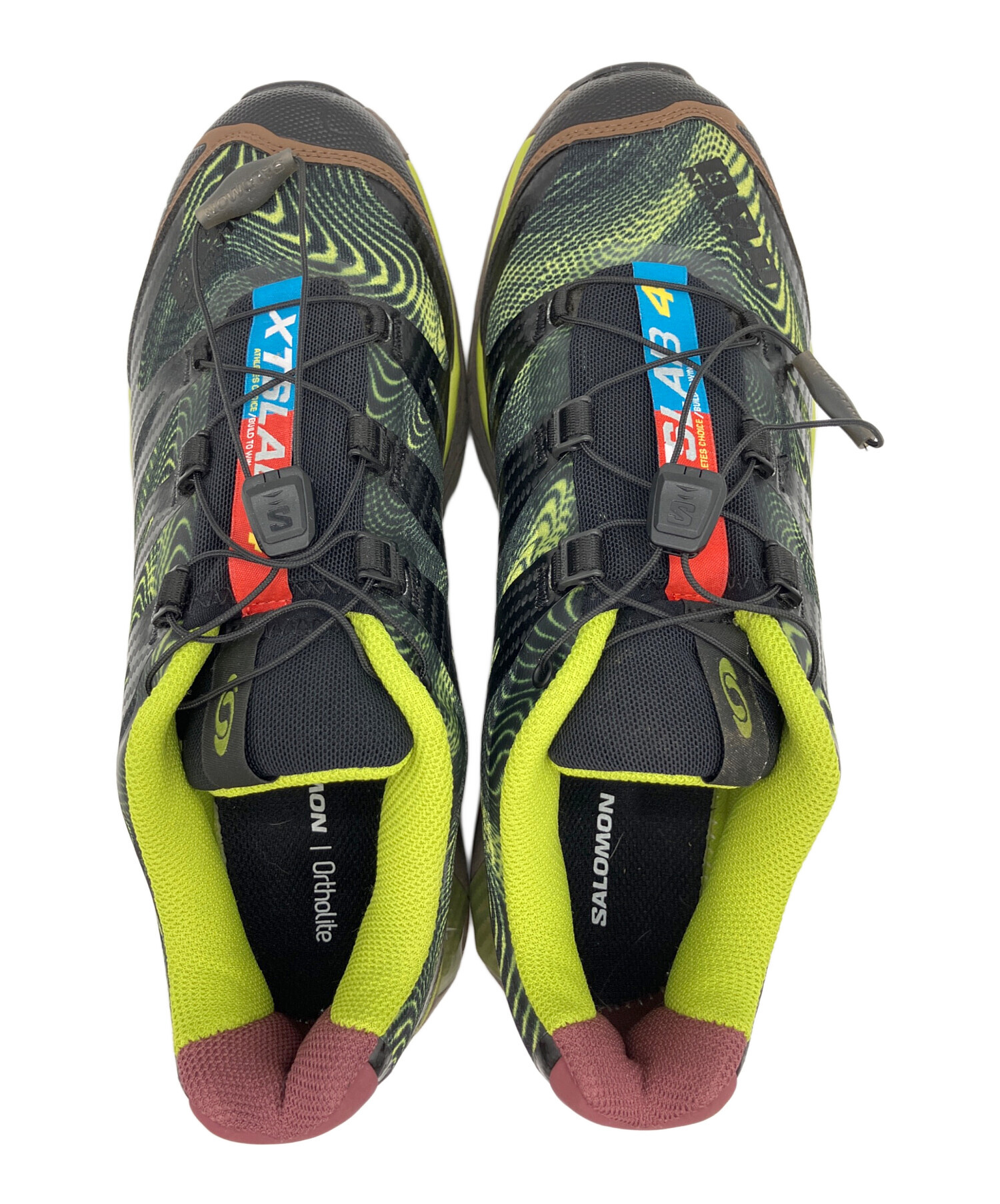 Salomon　サロモン　 District　Sサイズ　中古 中古・古着通販】SALOMON (サロモン) スニーカー グリーン×ブラック