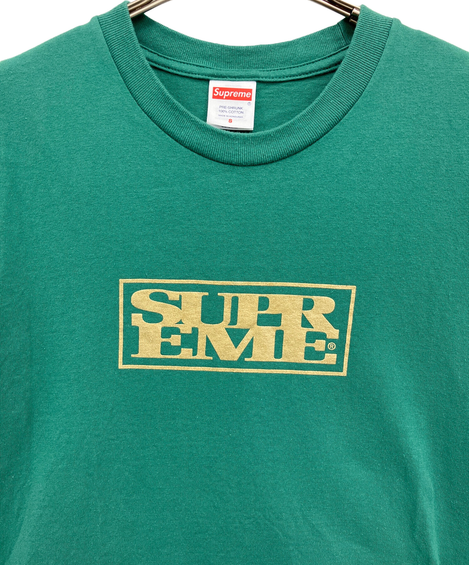 中古・古着通販】SUPREME (シュプリーム) 半袖カットソー グリーン 