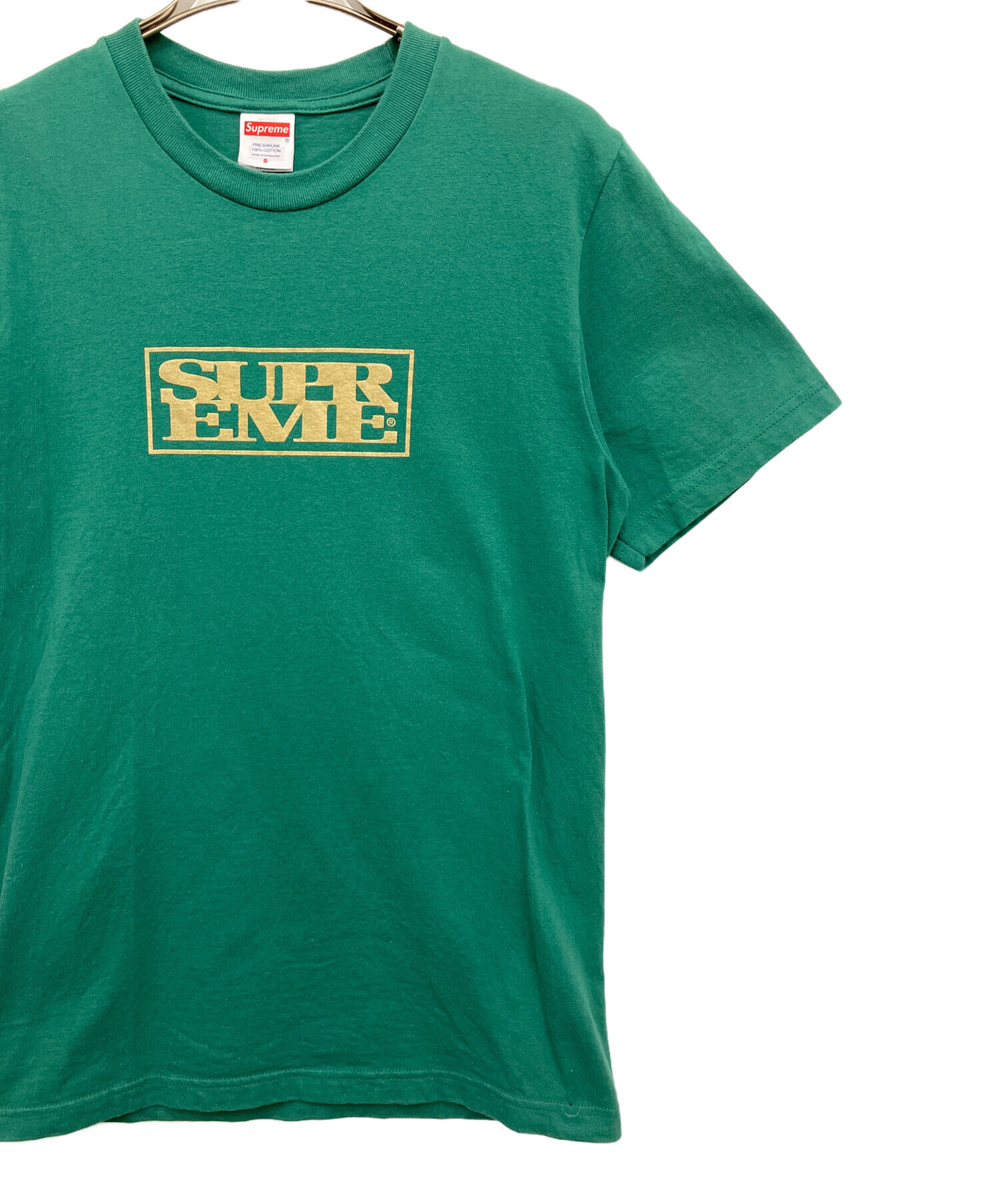 中古・古着通販】SUPREME (シュプリーム) 半袖カットソー グリーン