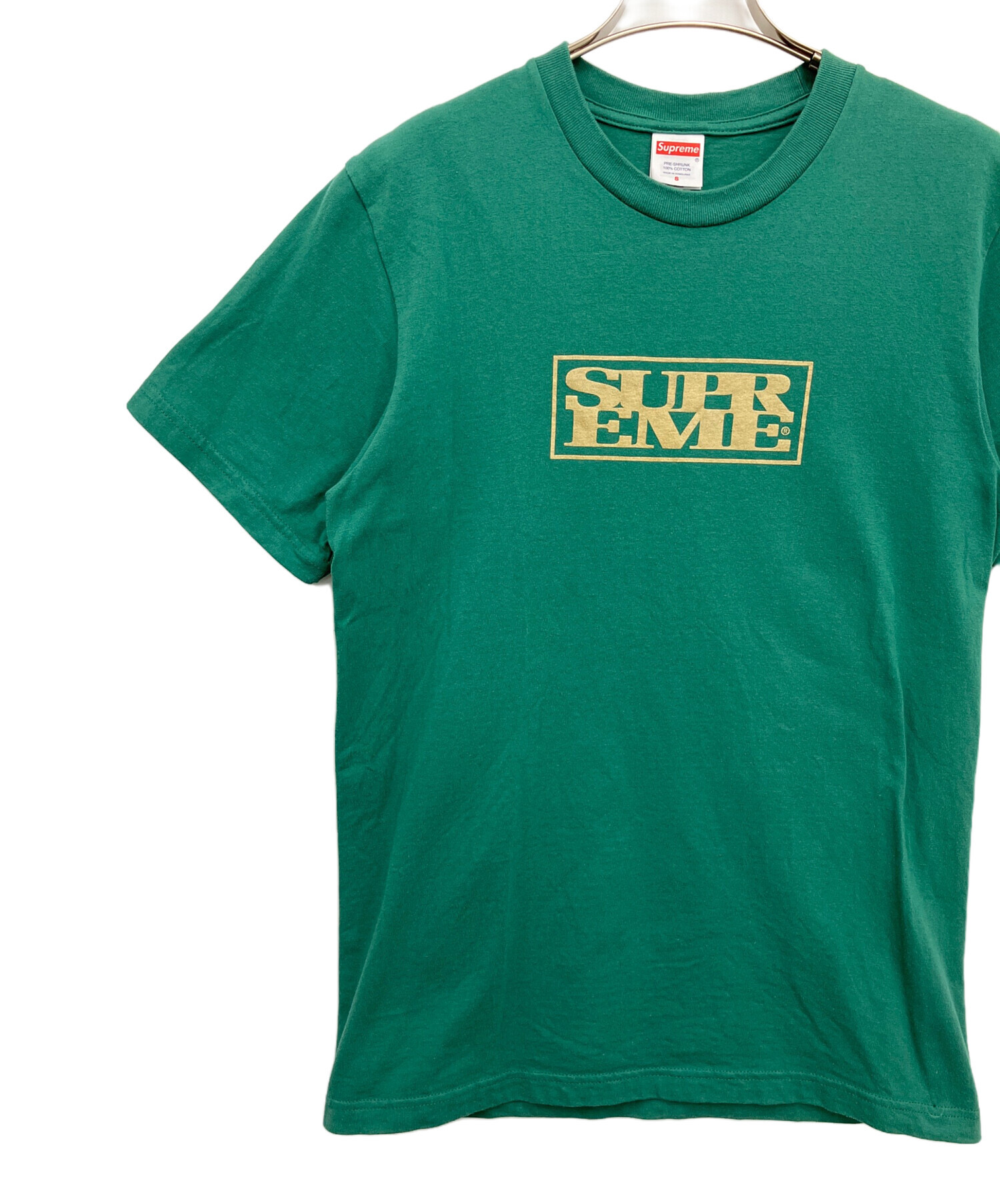 中古・古着通販】SUPREME (シュプリーム) 半袖カットソー グリーン 