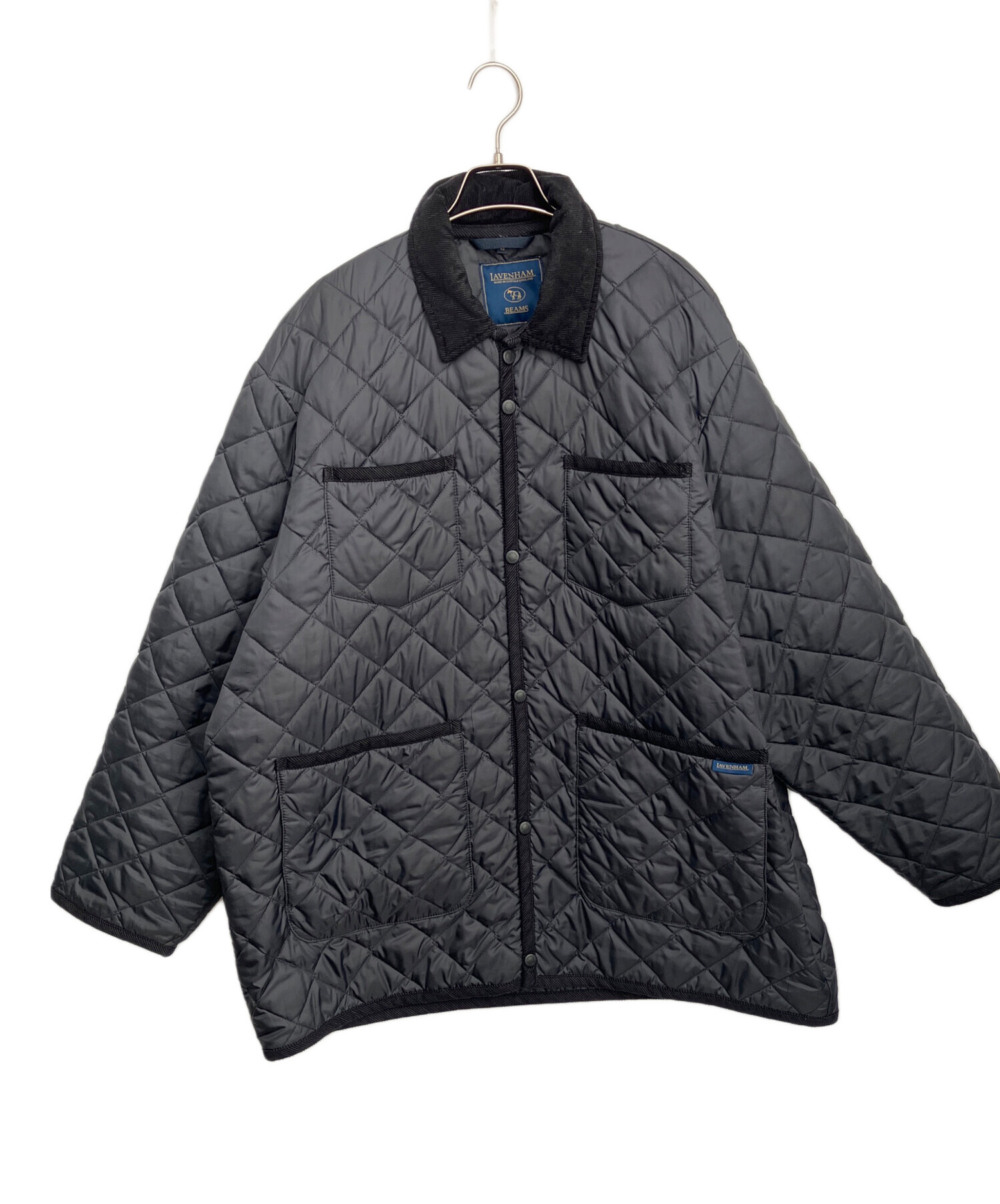 ラベンハム　ビームス別注　カバーオール　ネイビー 中古・古着通販】LAVENHAM (ラベンハム) BEAMS (ビームス) 別注