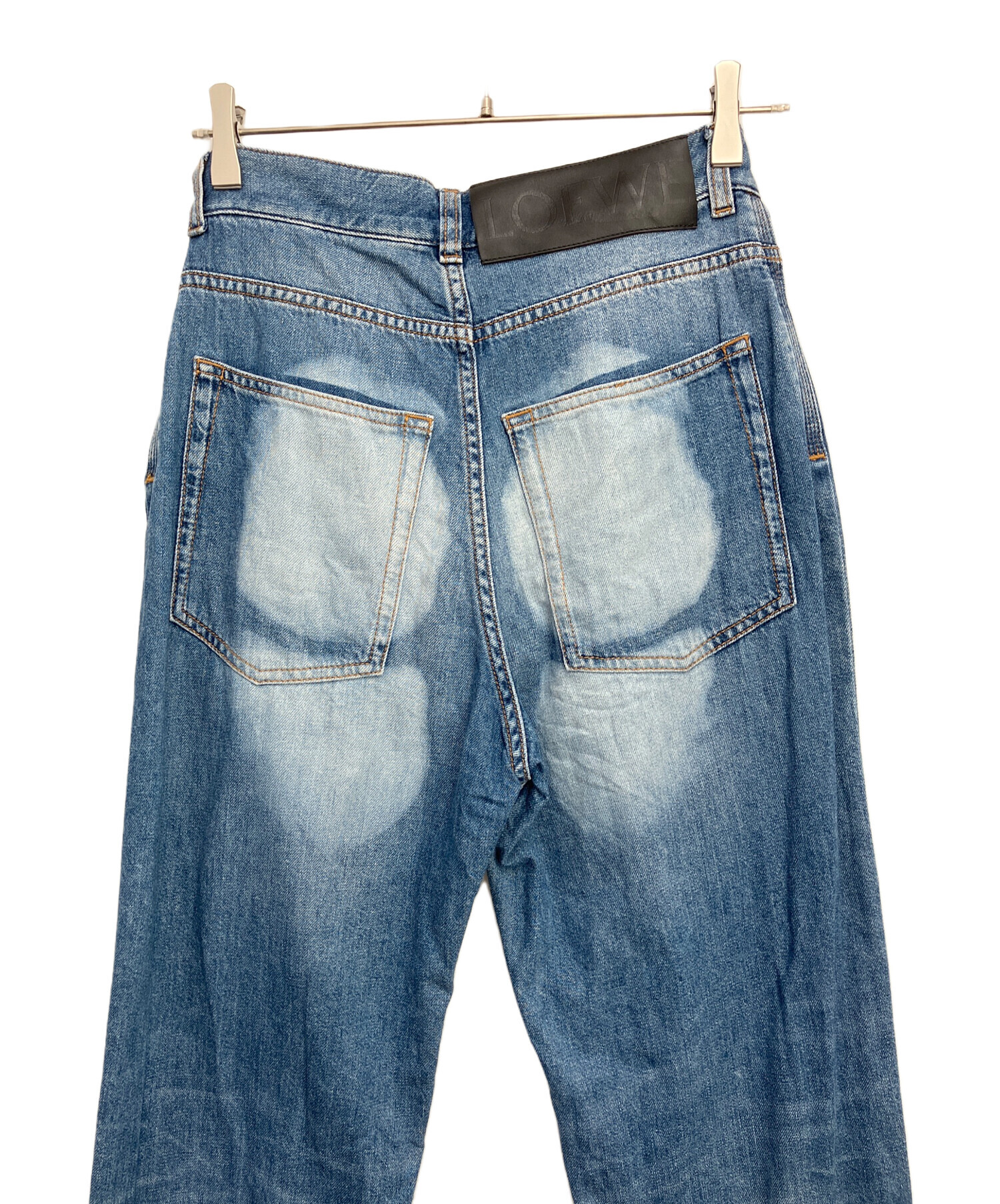 中古・古着通販】LOEWE (ロエベ) デニムパンツ インディゴ サイズ:44