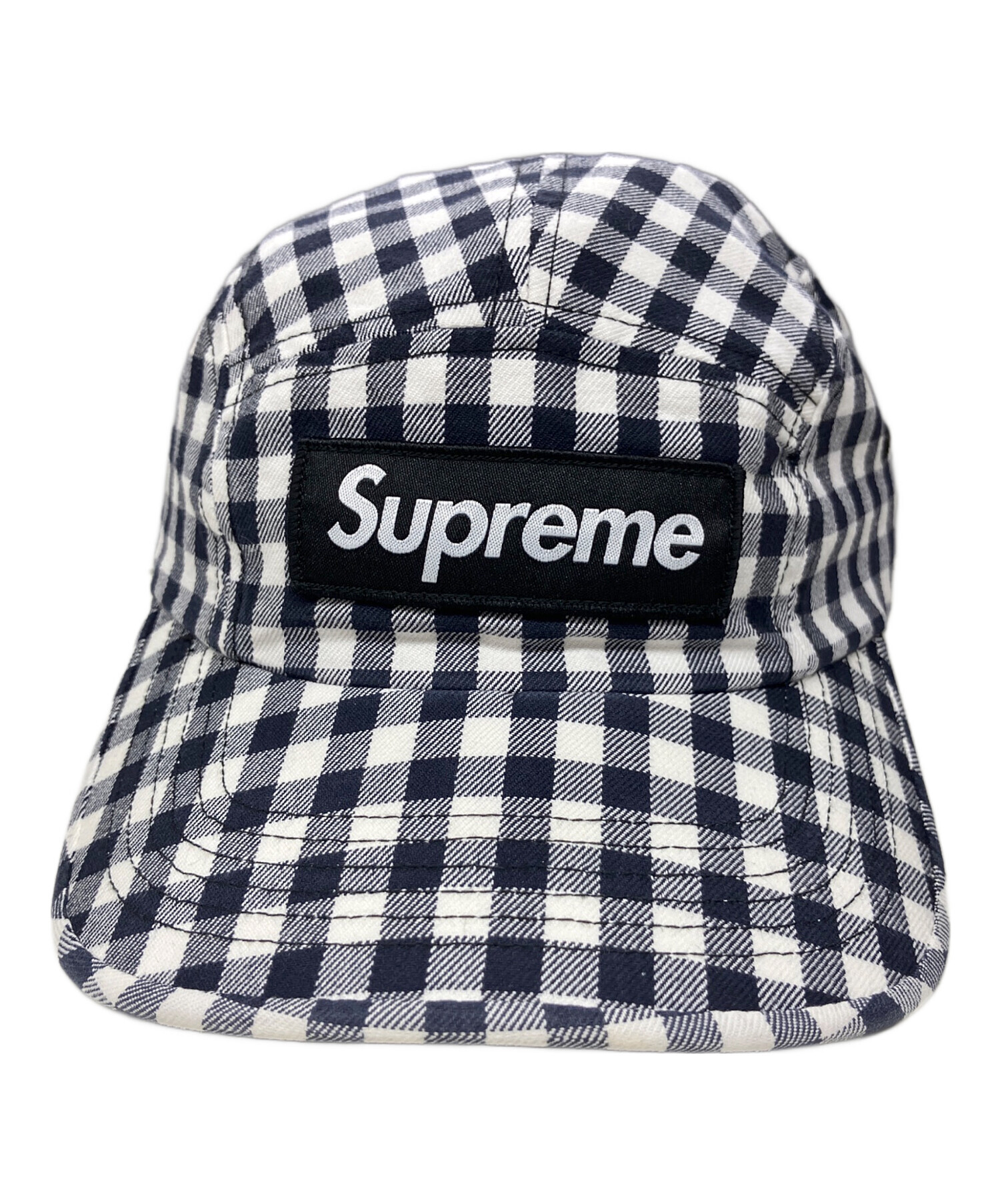 中古・古着通販】SUPREME (シュプリーム) gingham camp cap(ギンガム 
