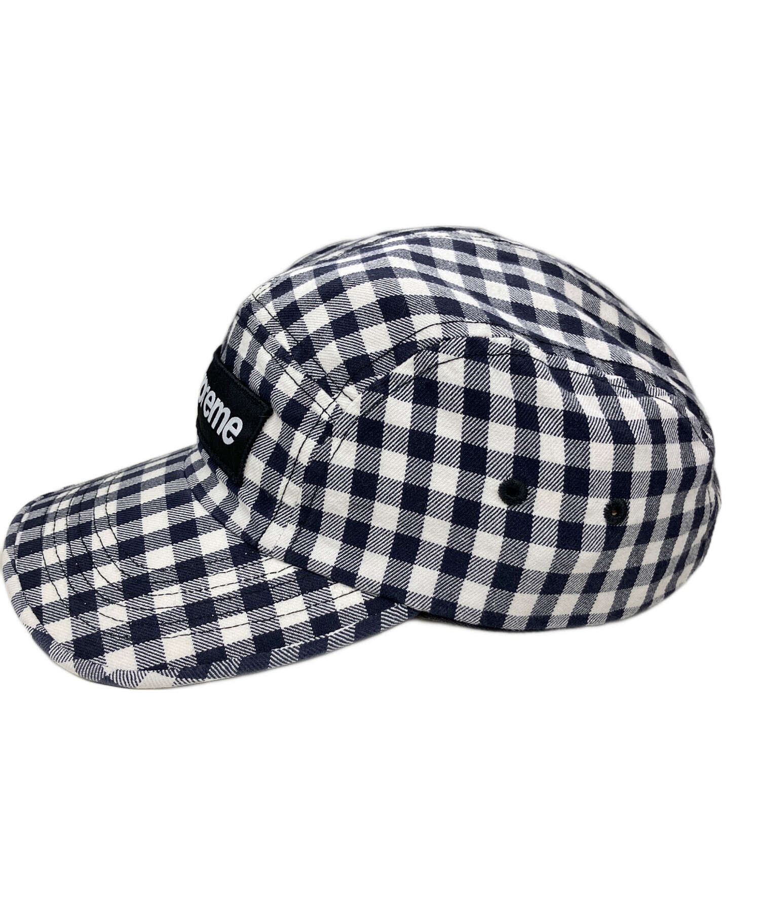 中古・古着通販】SUPREME (シュプリーム) gingham camp cap(ギンガム