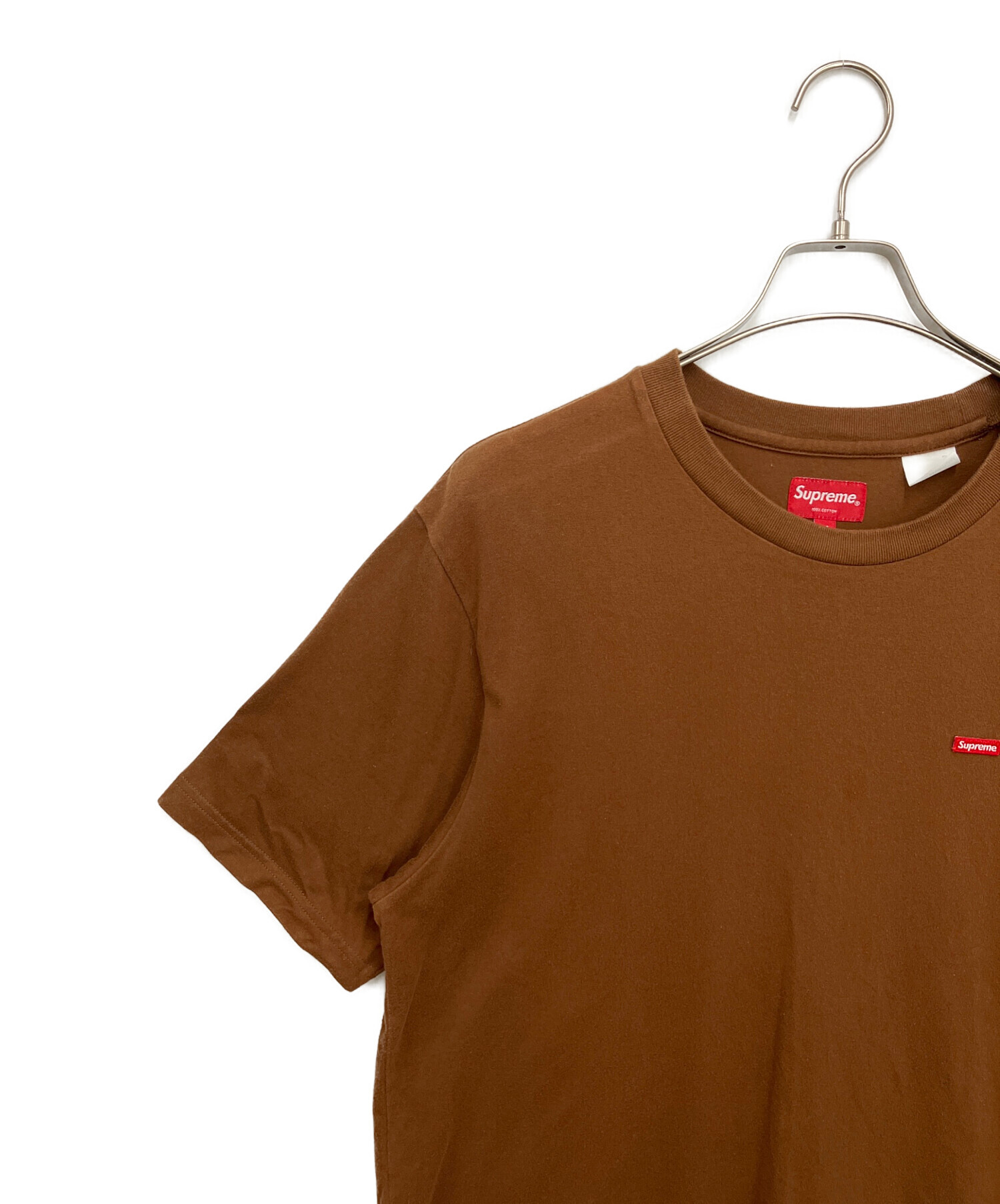 中古・古着通販】SUPREME (シュプリーム) 半袖Tシャツ ブラウン サイズ