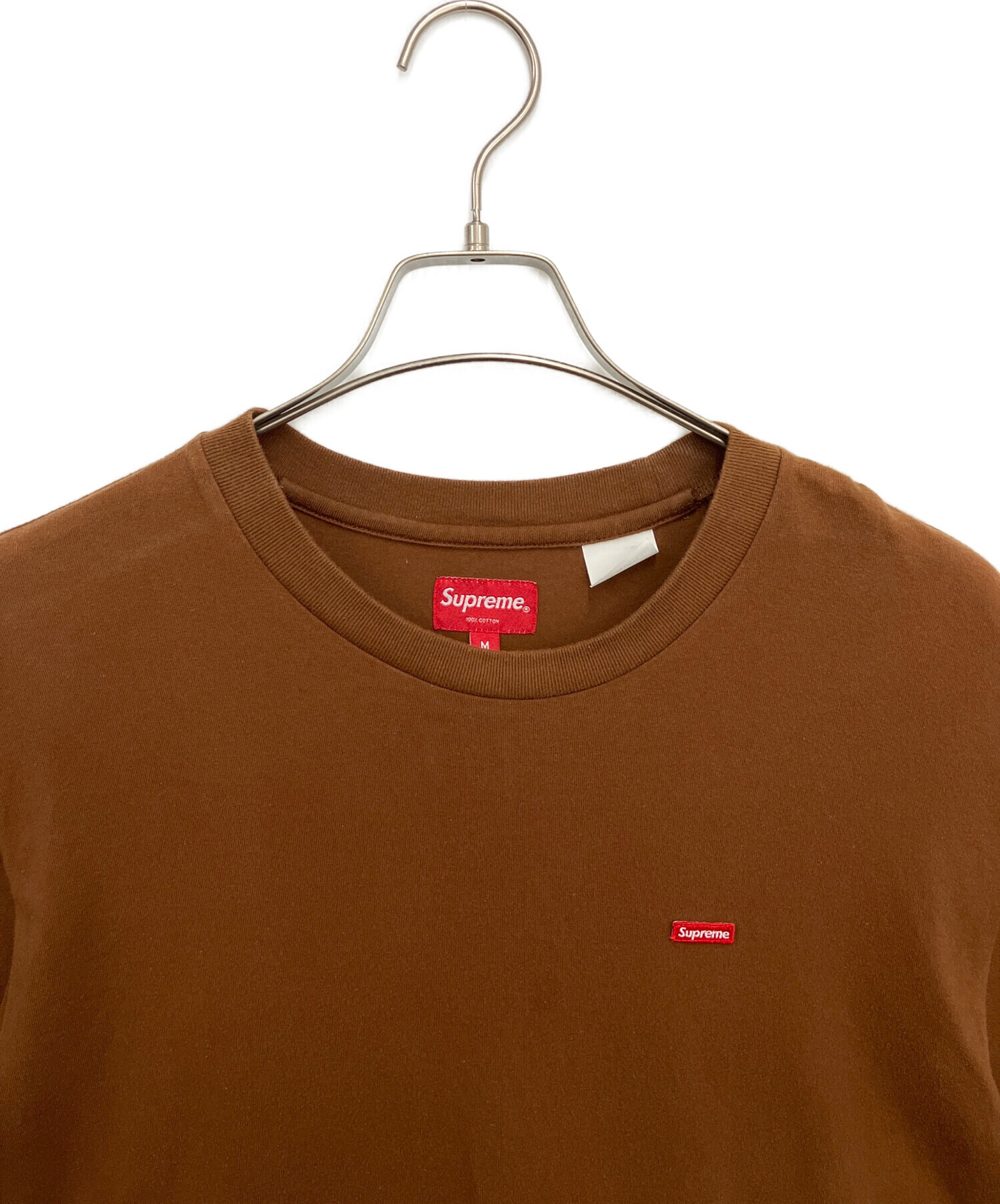 中古・古着通販】SUPREME (シュプリーム) 半袖Tシャツ ブラウン サイズ