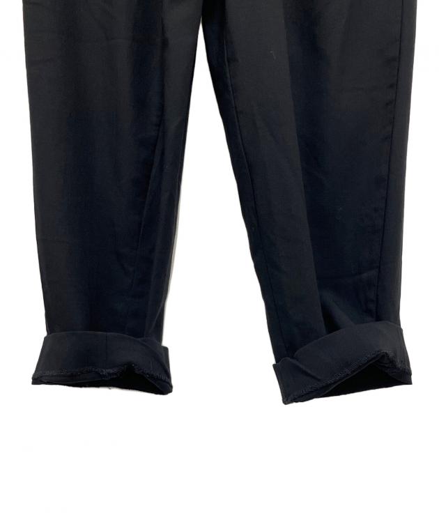 中古・古着通販】ami (アミ) パンツ ブラック サイズ:36｜ブランド