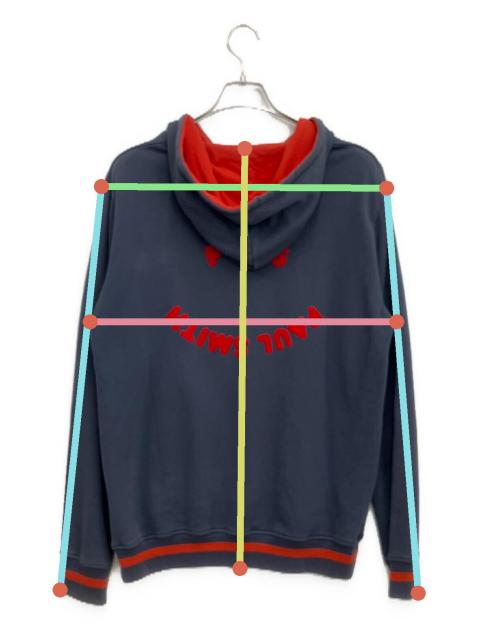 中古・古着通販】PAUL SMITH (ポールスミス) プルオーバーパーカー