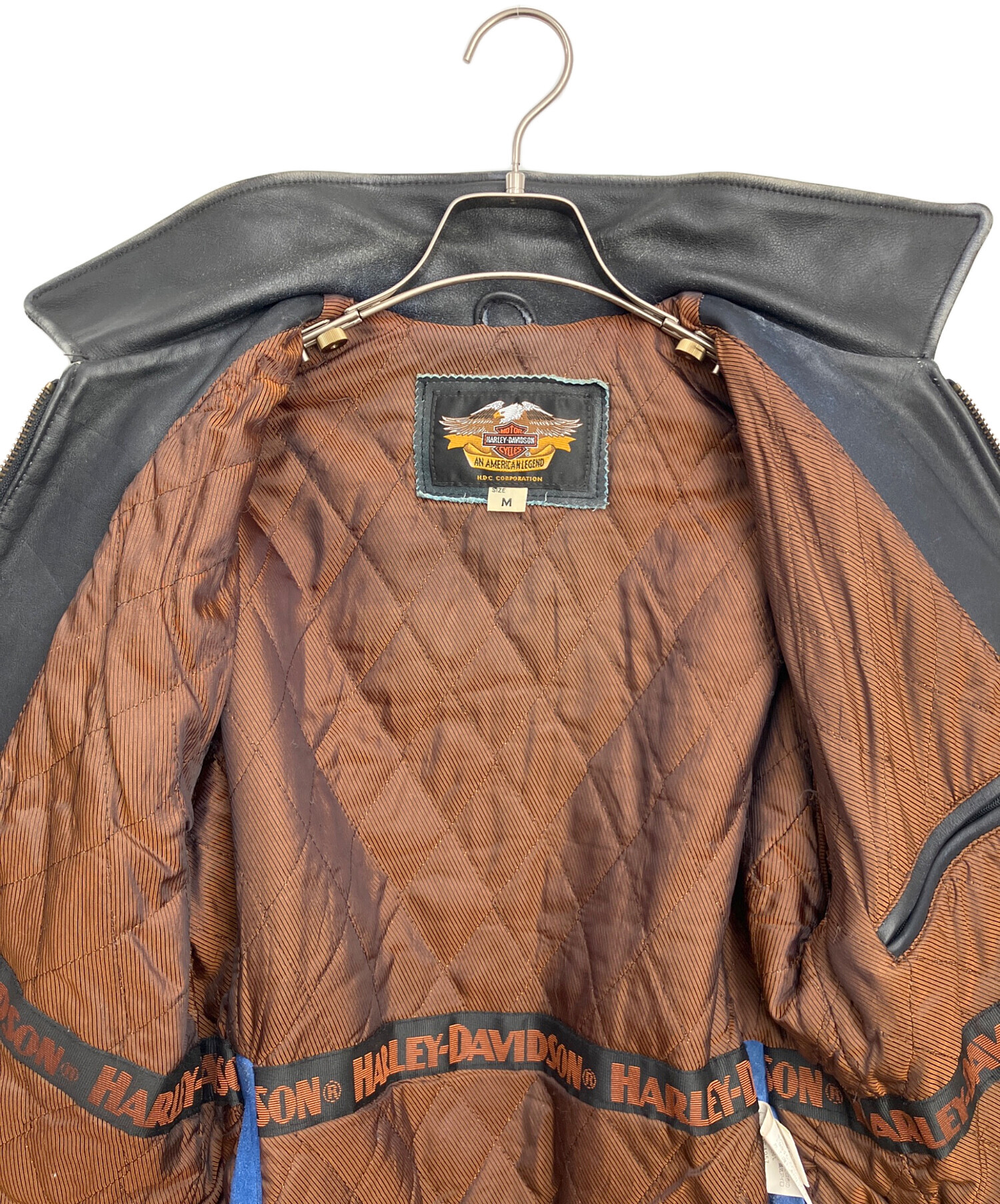 中古・古着通販】HARLEY-DAVIDSON (ハーレーダビッドソン) レザー 