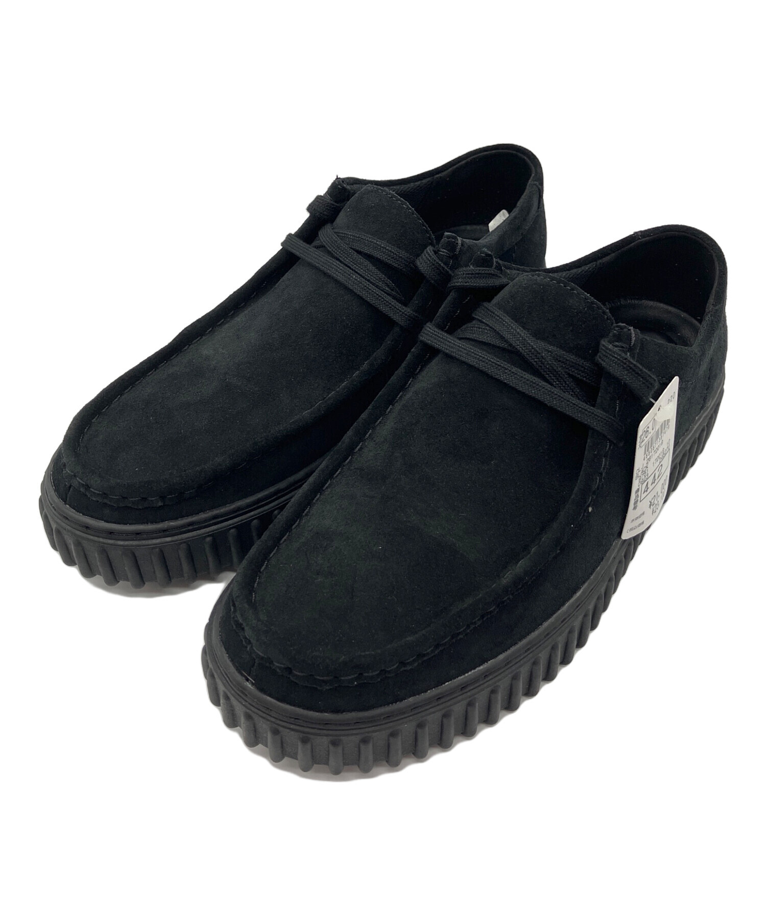 中古・古着通販】CLARKS (クラークス) ローファー ブラック サイズ 