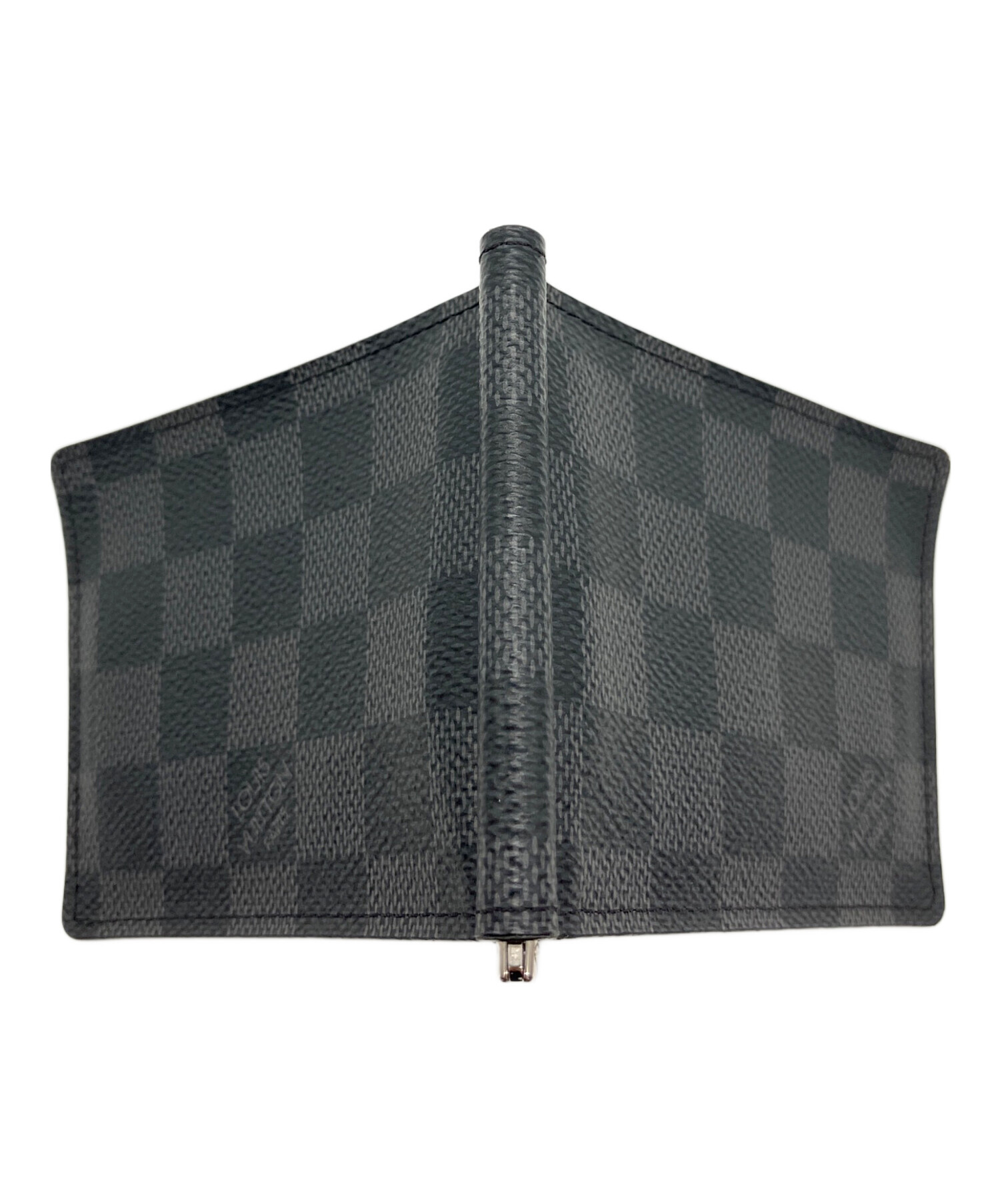 LOUIS VUITTON ダミエ マネークリップ 中古・古着通販】LOUIS VUITTON (ルイ ヴィトン) マネークリップ