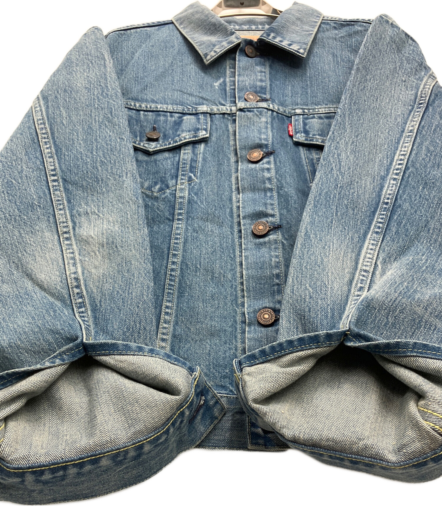 【古着】リーバイス デニムジャケット ブルー メンズ3XL 中古・古着通販】LEVI'S (リーバイス) デニムジャケット ブルー