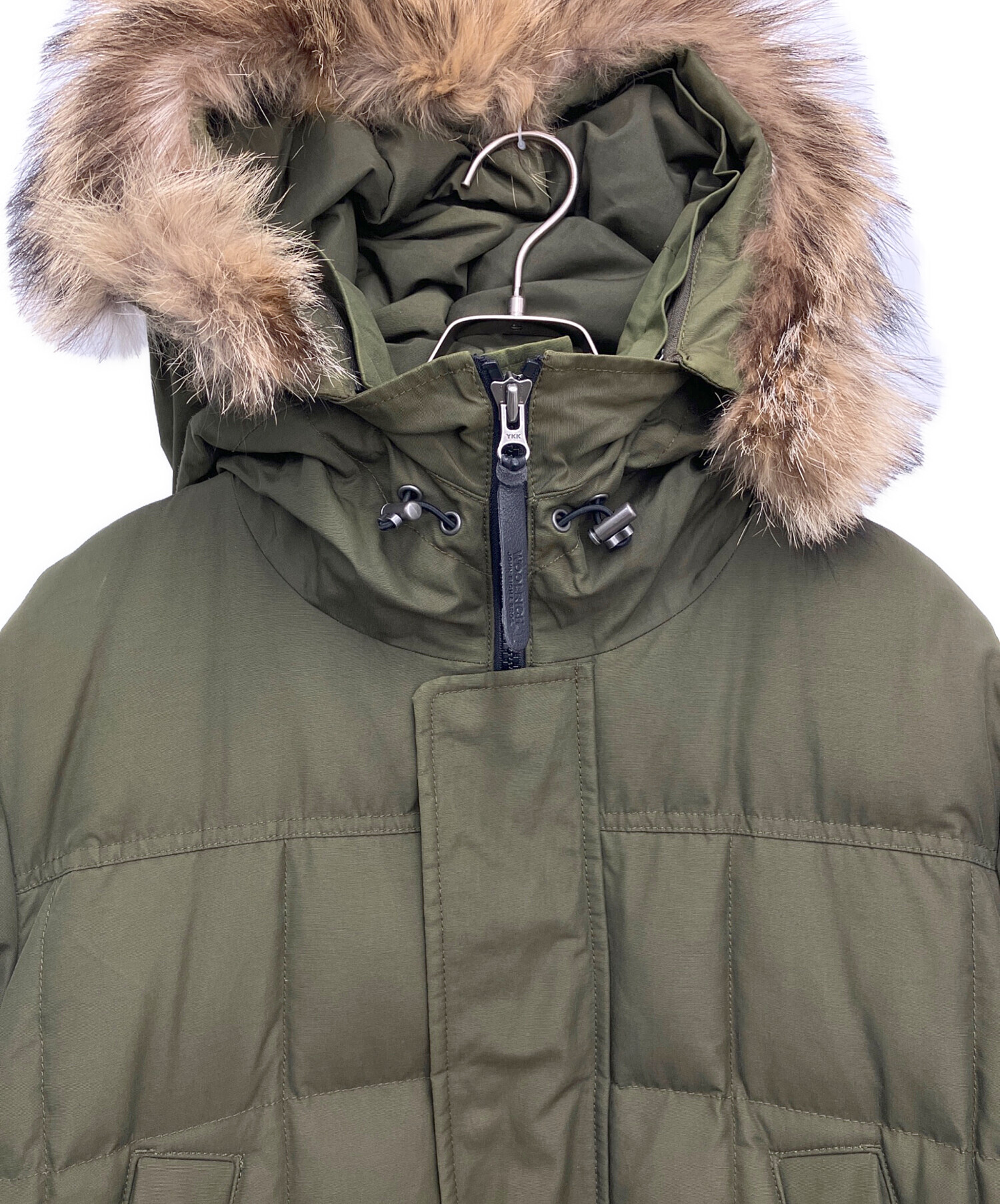 中古・古着通販】WOOLRICH (ウールリッチ) ダウンジャケット グリーン 