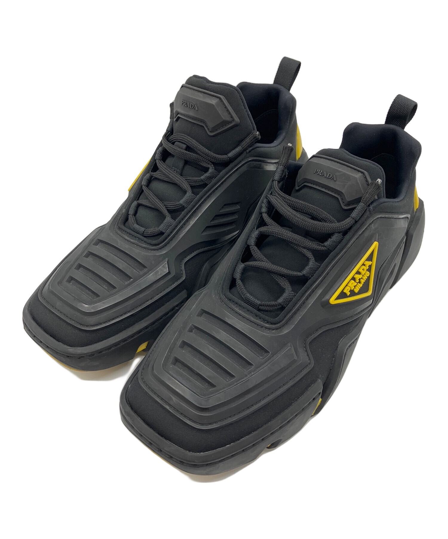 中古・古着通販】PRADA (プラダ) Techno Stretch Fabric Sneaker