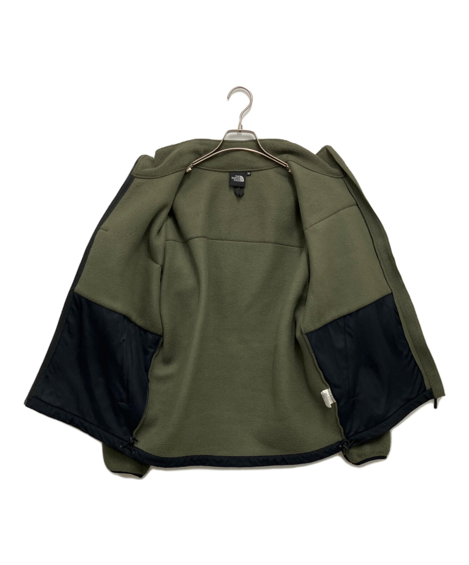 THE NORTH FACE MA-1ジャケット ブラック・オリーブ 中古・古着通販】THE NORTH FACE (ザ ノース フェイス) フリース