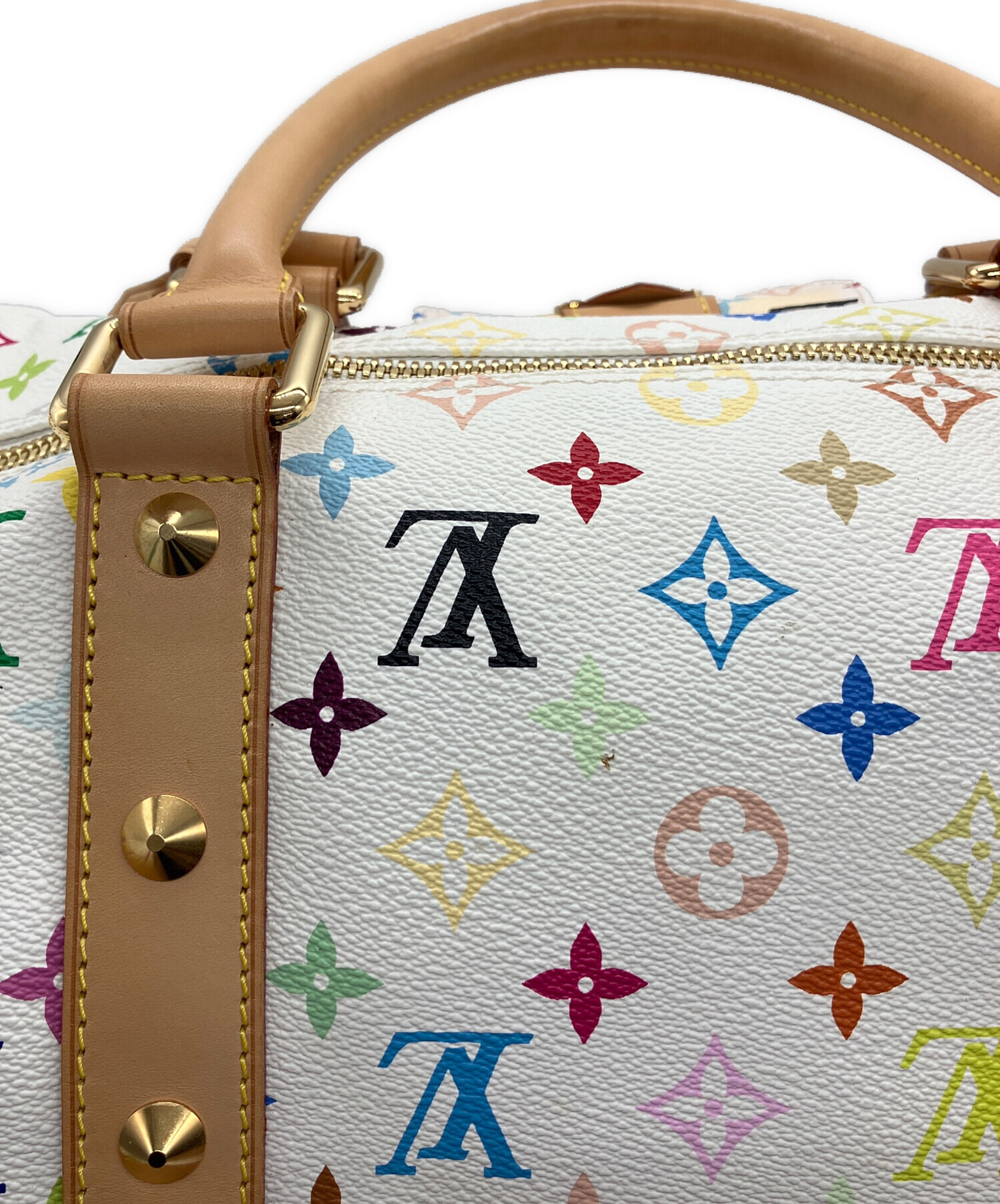 LOUIS VUITTON マルチカラー キーポル45ボストンバッグ LOUIS VUITTON（ルイ・ヴィトン） キーポルバンドリエール45