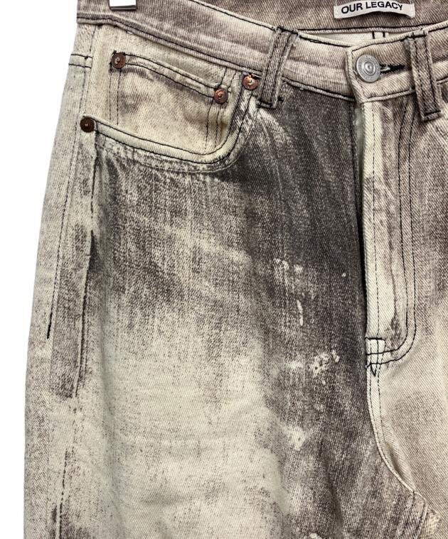 中古・古着通販】OUR LEGACY (アワーレガシー) デニムパンツ グレー