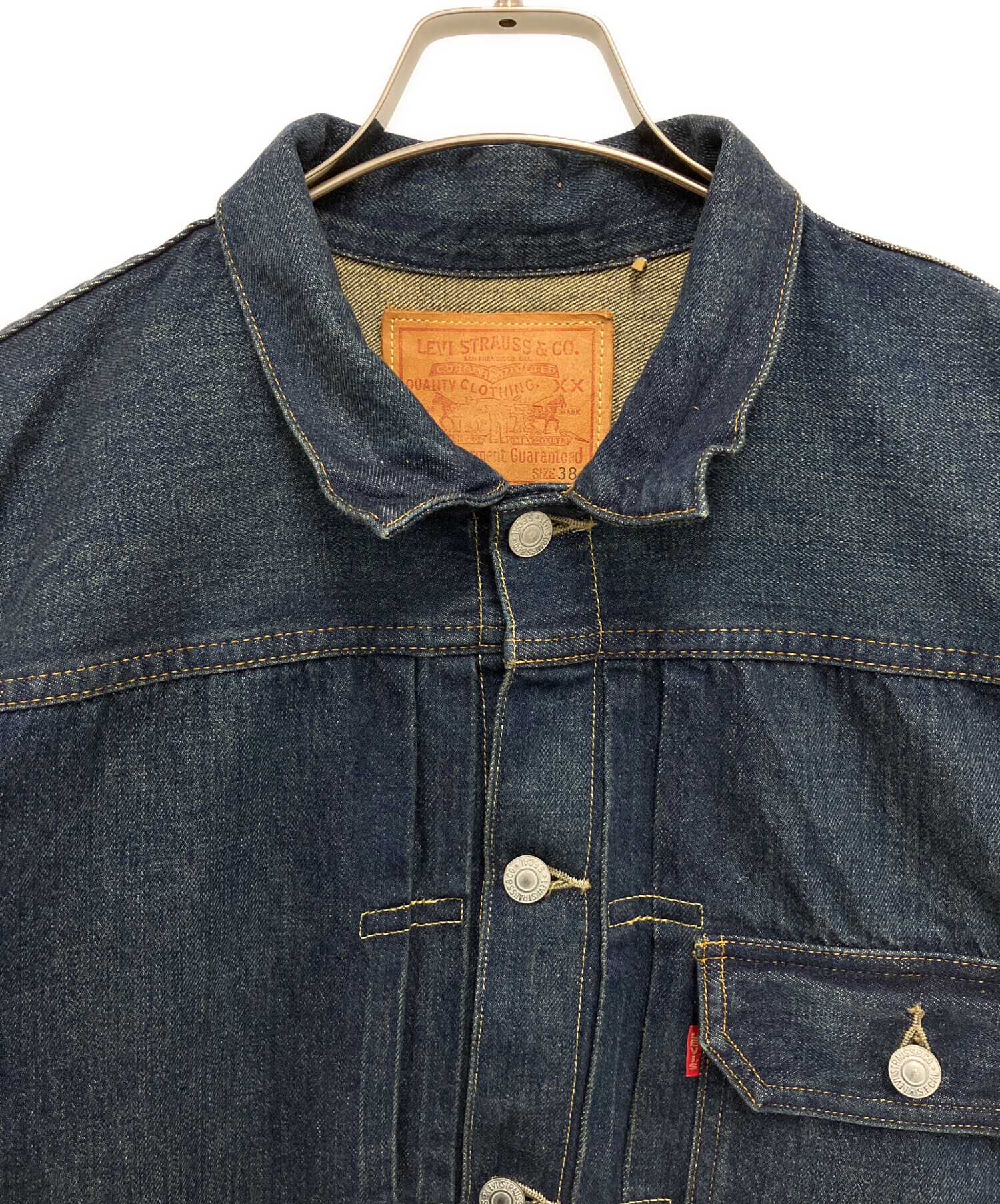 中古・古着通販】LEVI'S (リーバイス) デニムジャケット インディゴ