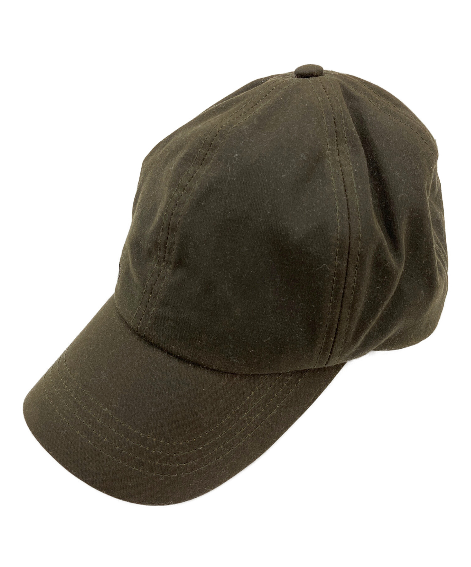Barbour バブアー キャップ  カーキ 【古着】【中古】【送料無料】 中古・古着通販】Barbour (バブアー) キャップ ブラウン｜ブランド