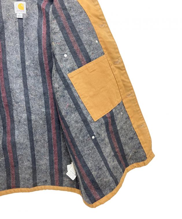 【中古】carhartt WIP チョアコート キルティング ブラウン L 中古・古着通販】CarHartt (カーハート) チョアコート ブラウン サイズ